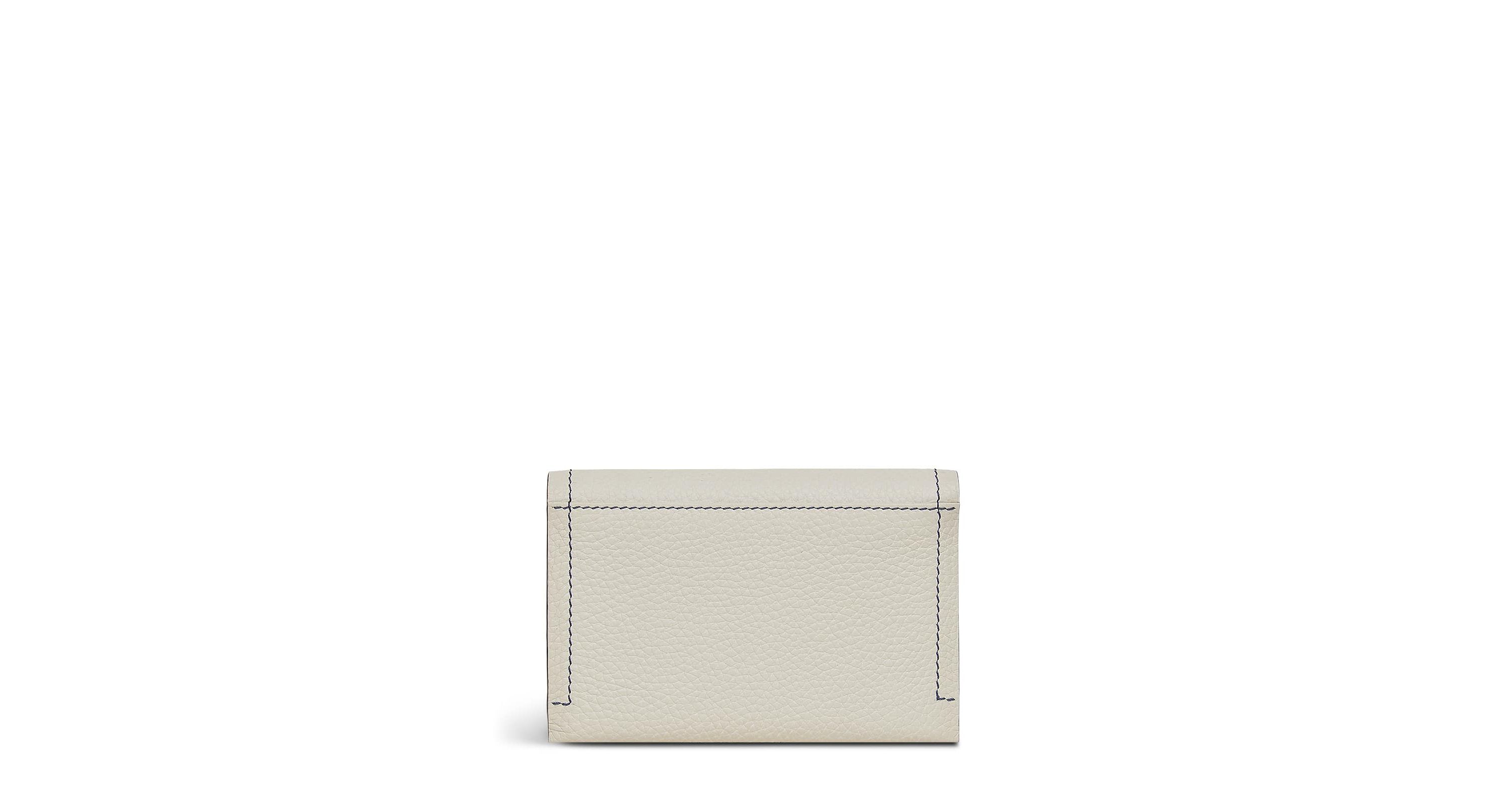 Cut Out Floral Medium Flapover Wallet