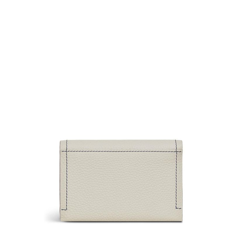Cut Out Floral Medium Flapover Wallet