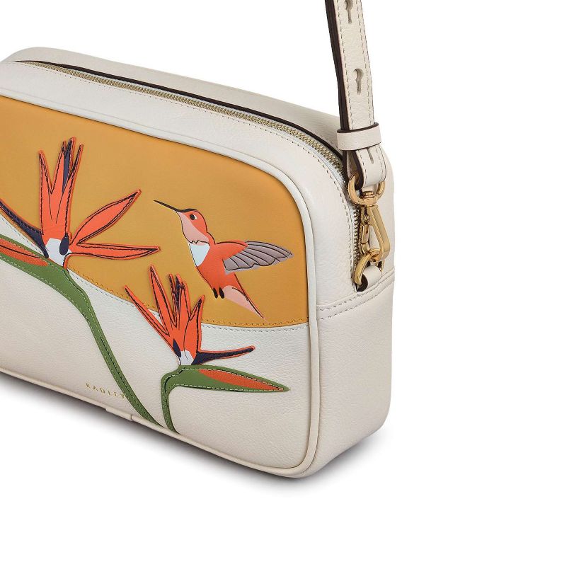Birds Of Paradise Small Zip Around Crossbody