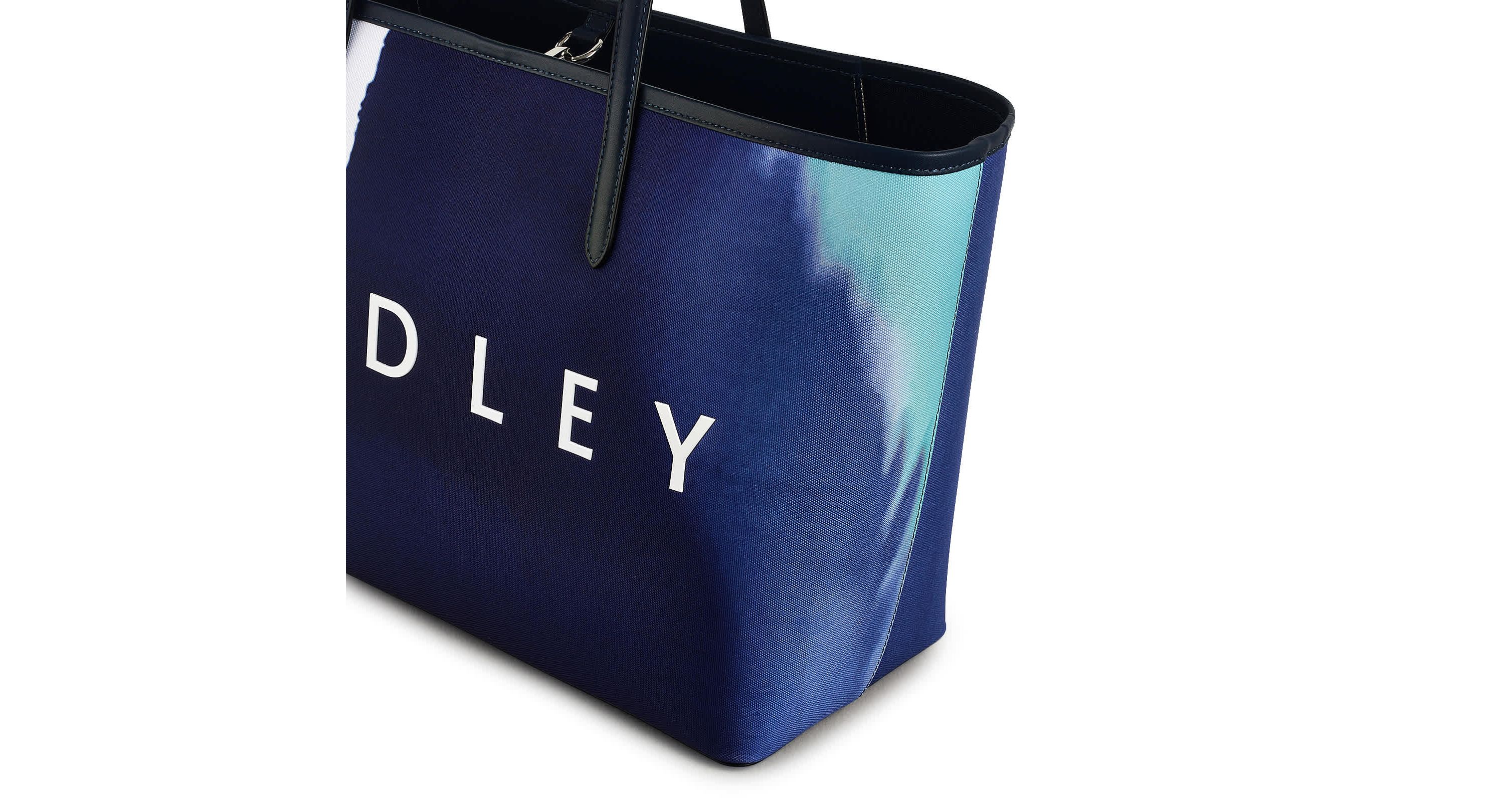 Southwell Gardens - Stripe Large Open Top Tote