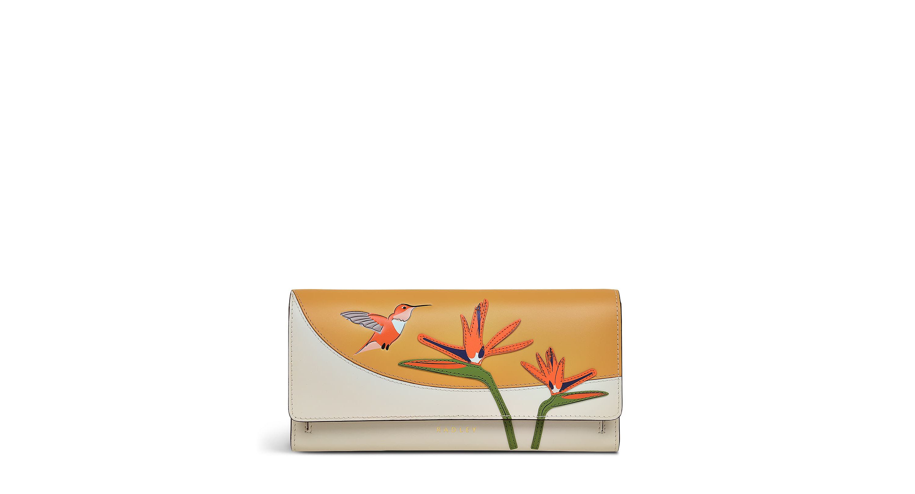 Bird Of Paradise Large Flapover Wallet