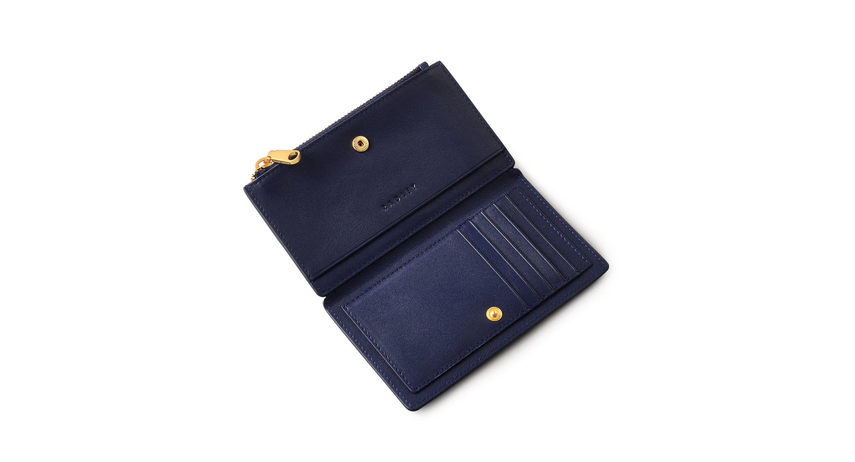 Coin Street  Stripe Medium Ziptop Wallet