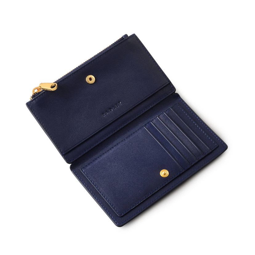 Coin Street  Stripe Medium Ziptop Wallet