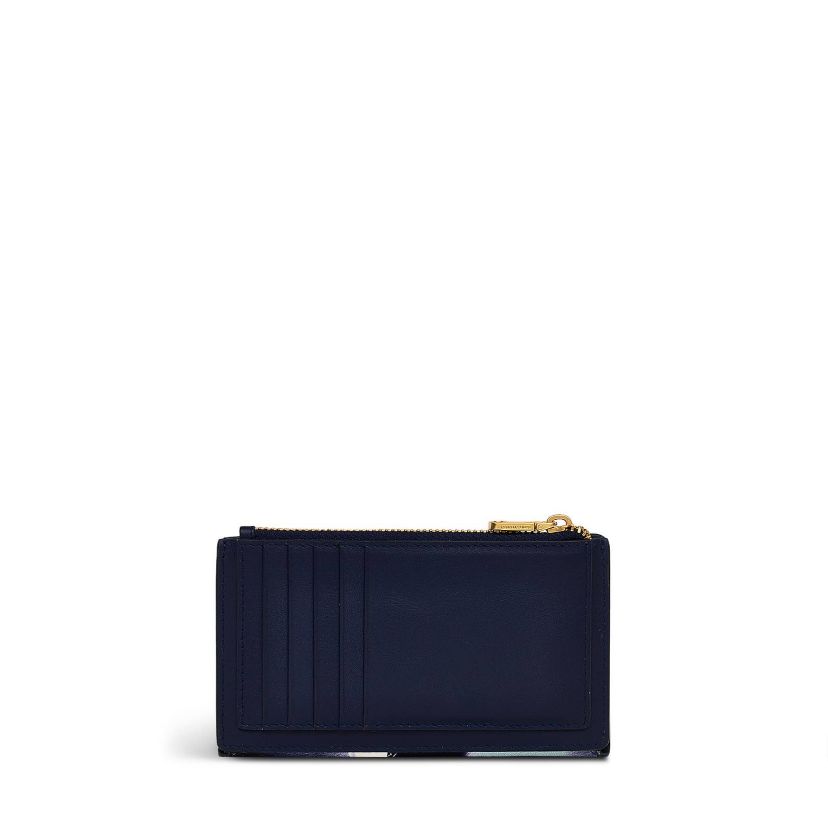 Coin Street  Stripe Medium Ziptop Wallet