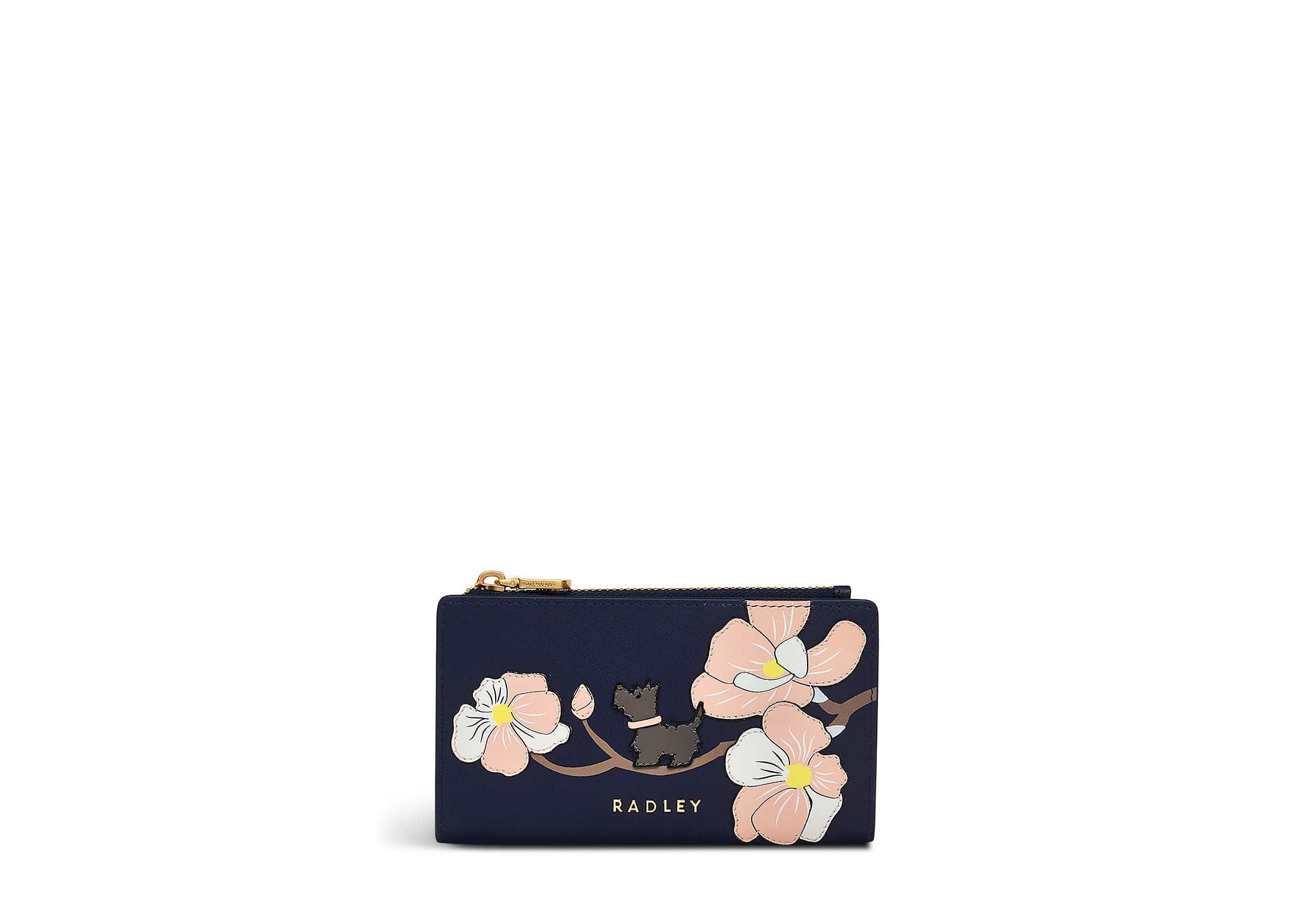 Coin Street  Magnolia Medium Ziptop Wallet
