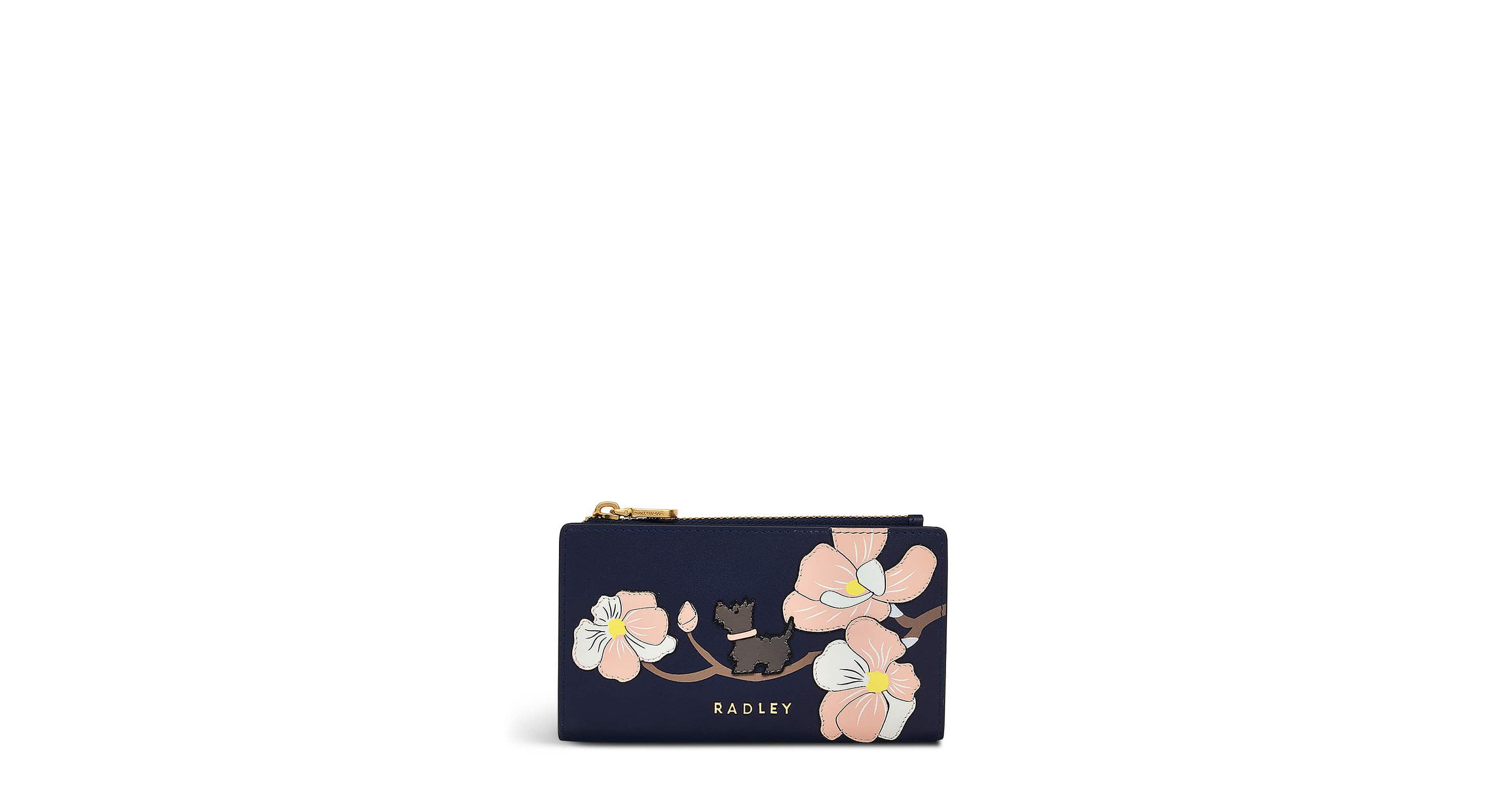Coin Street  Magnolia Medium Ziptop Wallet