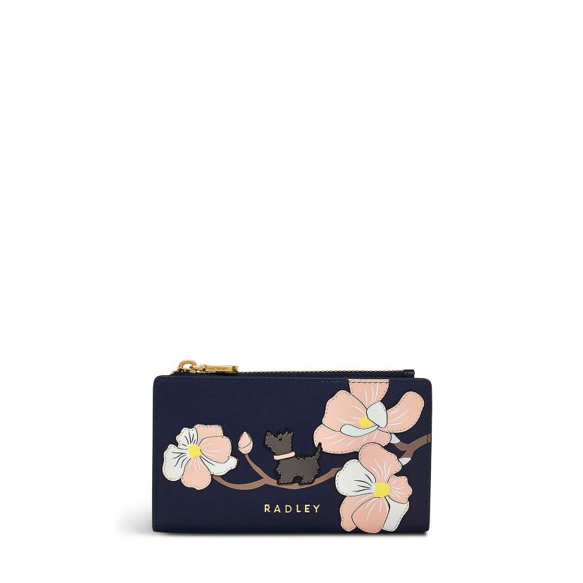 Coin Street  Magnolia Medium Ziptop Wallet