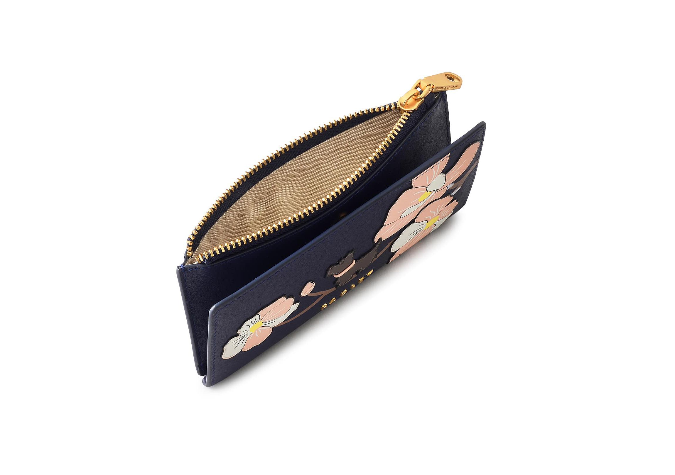 Coin Street  Magnolia Medium Ziptop Wallet