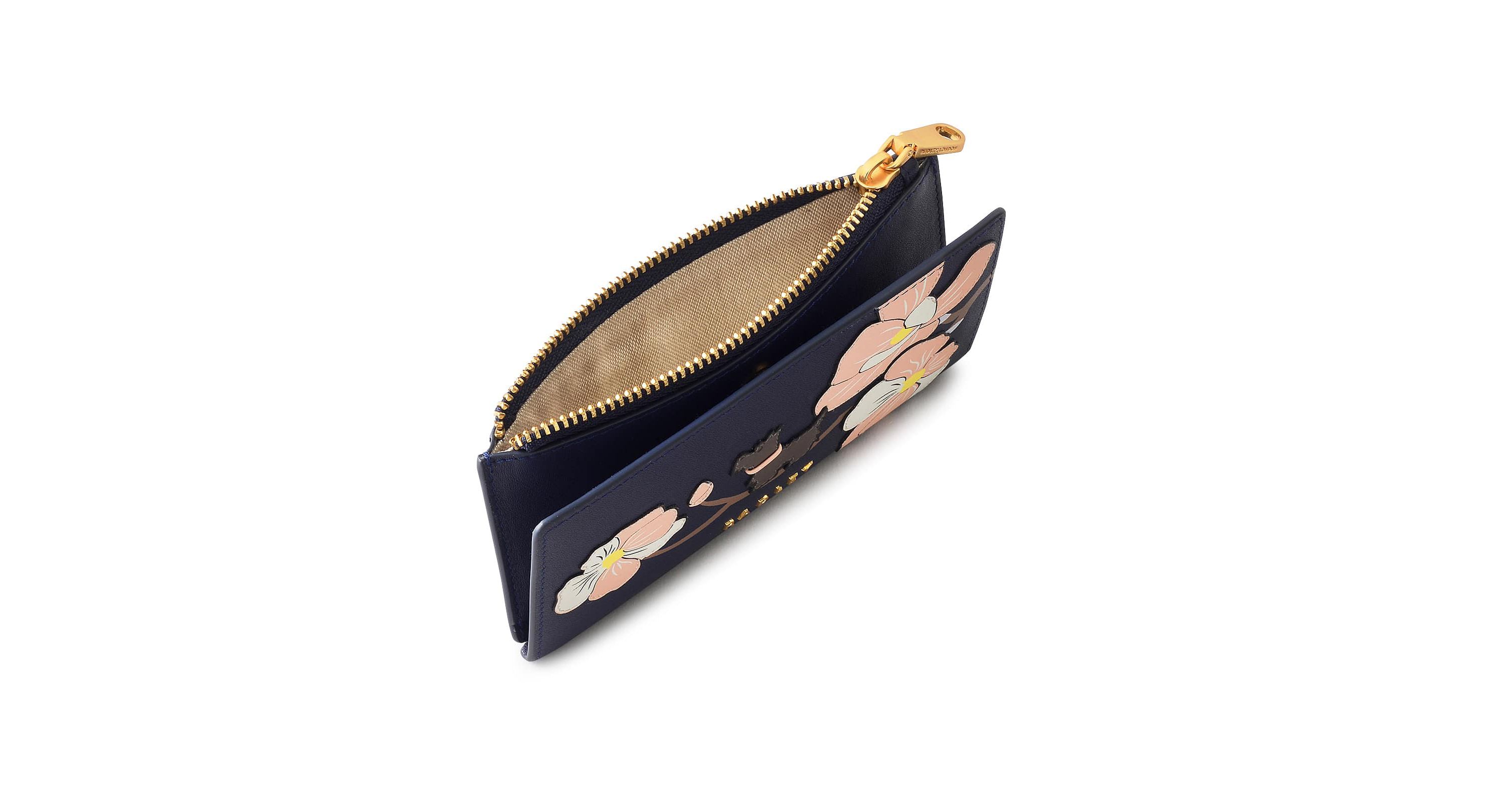 Coin Street  Magnolia Medium Ziptop Wallet