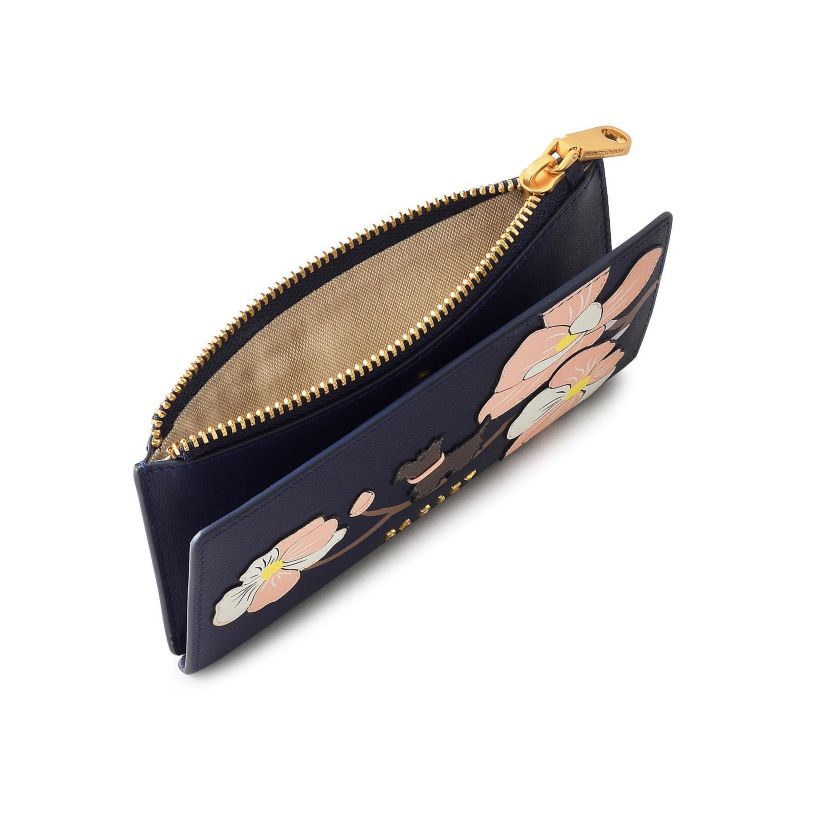 Coin Street  Magnolia Medium Ziptop Wallet