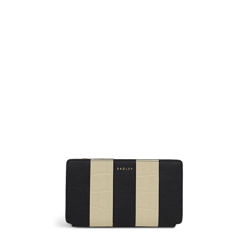 Coin Street Patchwork Medium Ziptop Wallet