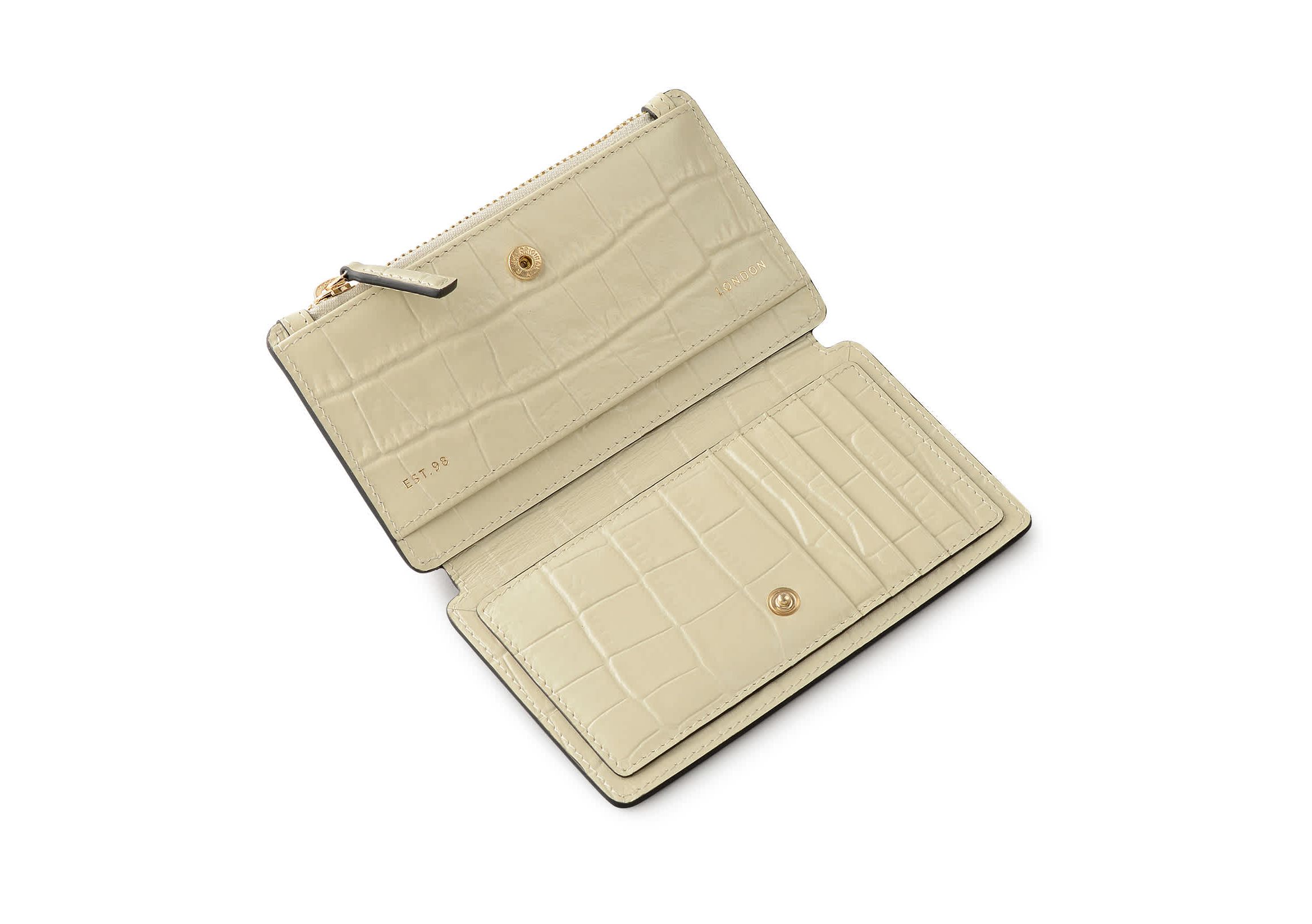 Coin Street Patchwork Medium Ziptop Wallet
