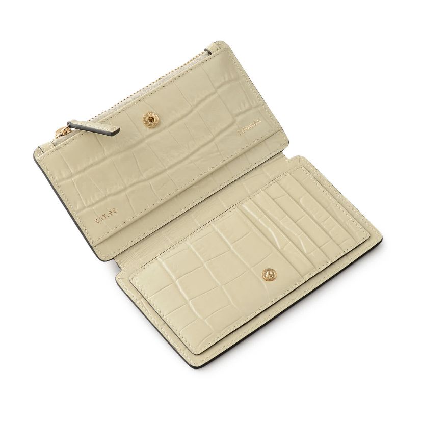 Coin Street Patchwork Medium Ziptop Wallet