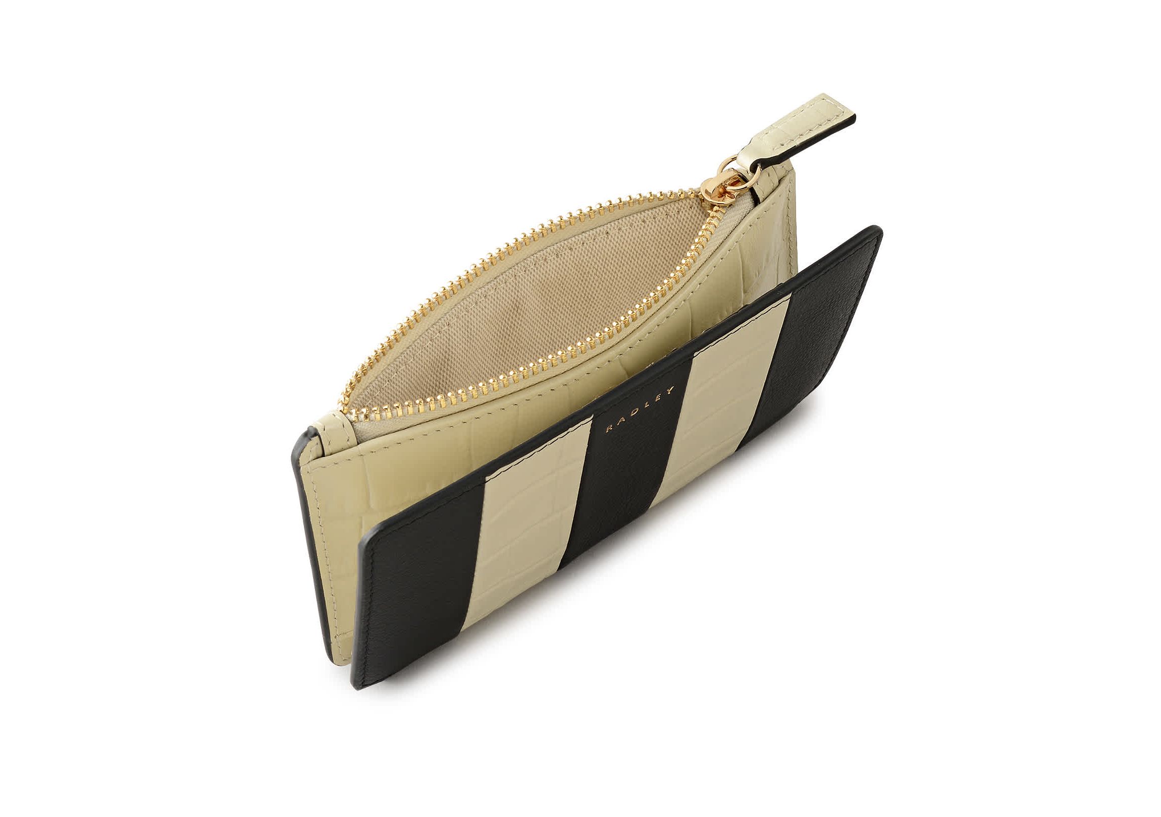 Coin Street Patchwork Medium Ziptop Wallet