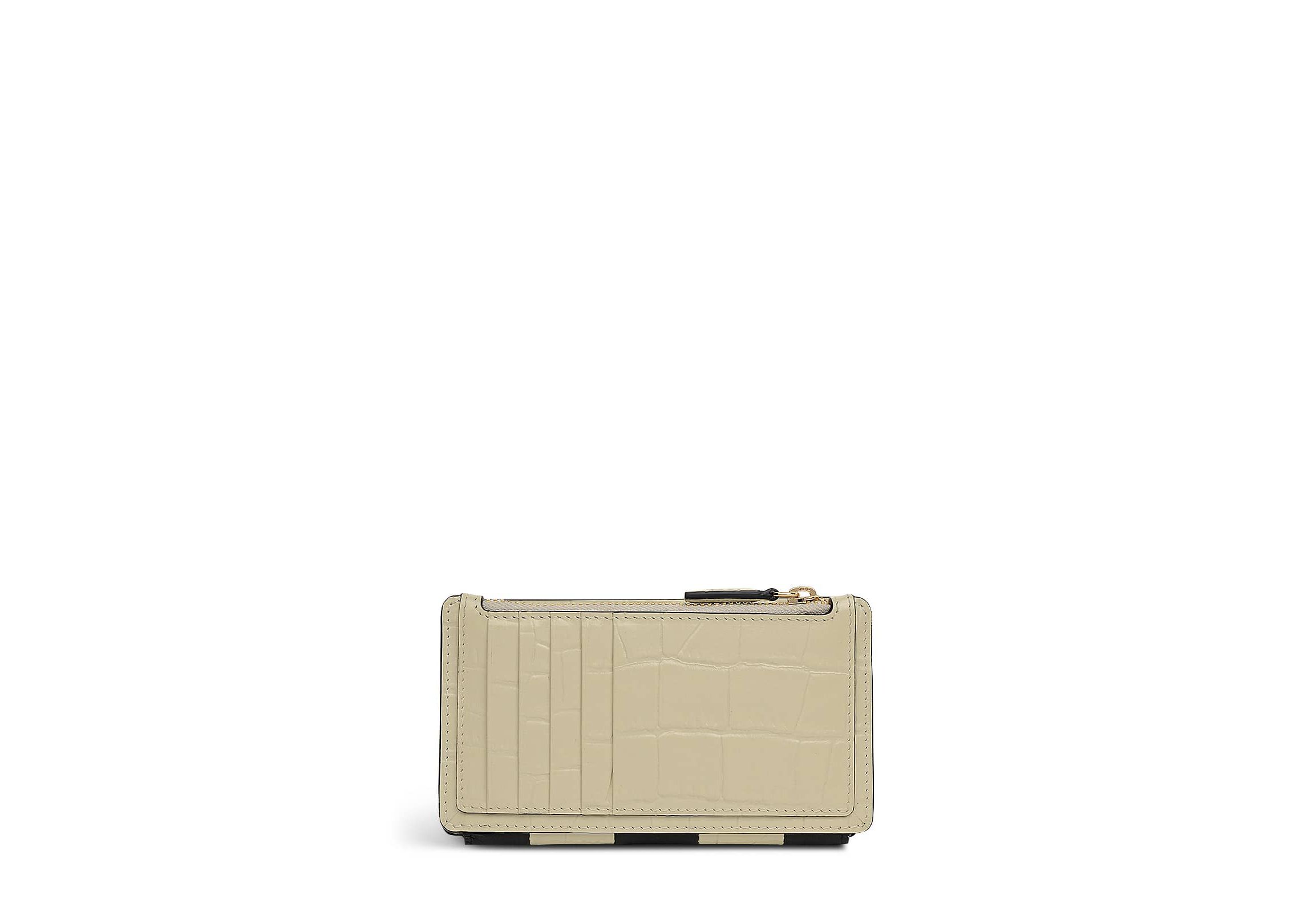 Coin Street Patchwork Medium Ziptop Wallet