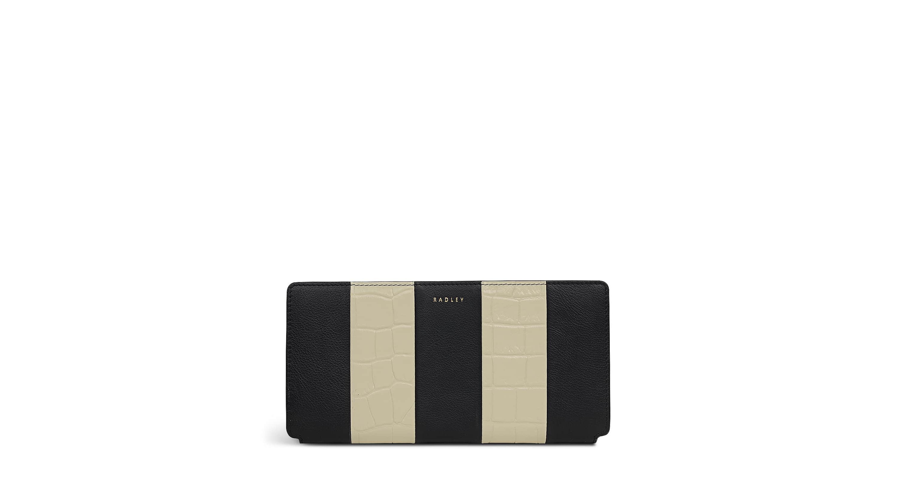 Coin Street Patchwork Large Bifold Wallet