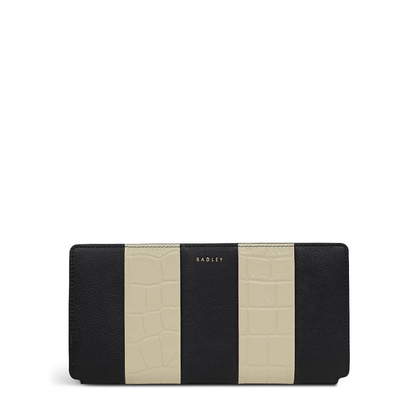 Coin Street Patchwork Large Bifold Wallet