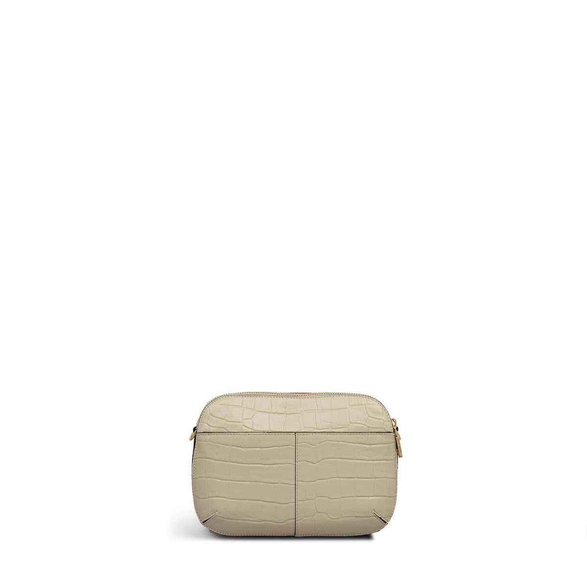 Dukes Place Faux Croc Medium Ziptop Crossbody