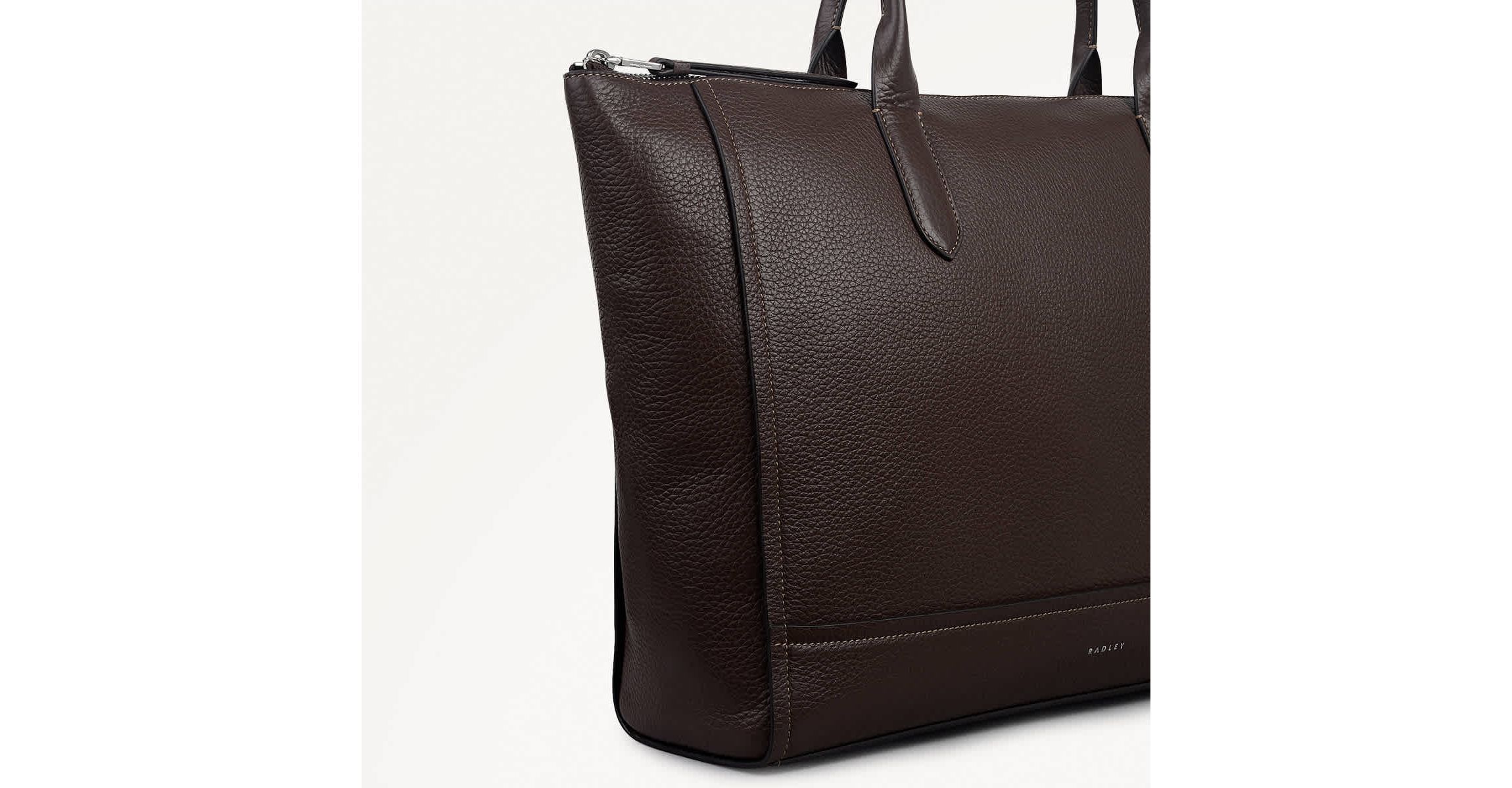 Oak Street Medium Ziptop Tote