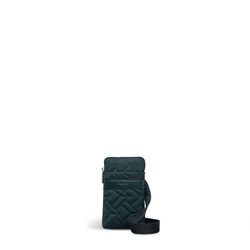Holland Park Quilt Medium Zip Around Phone Crossbody