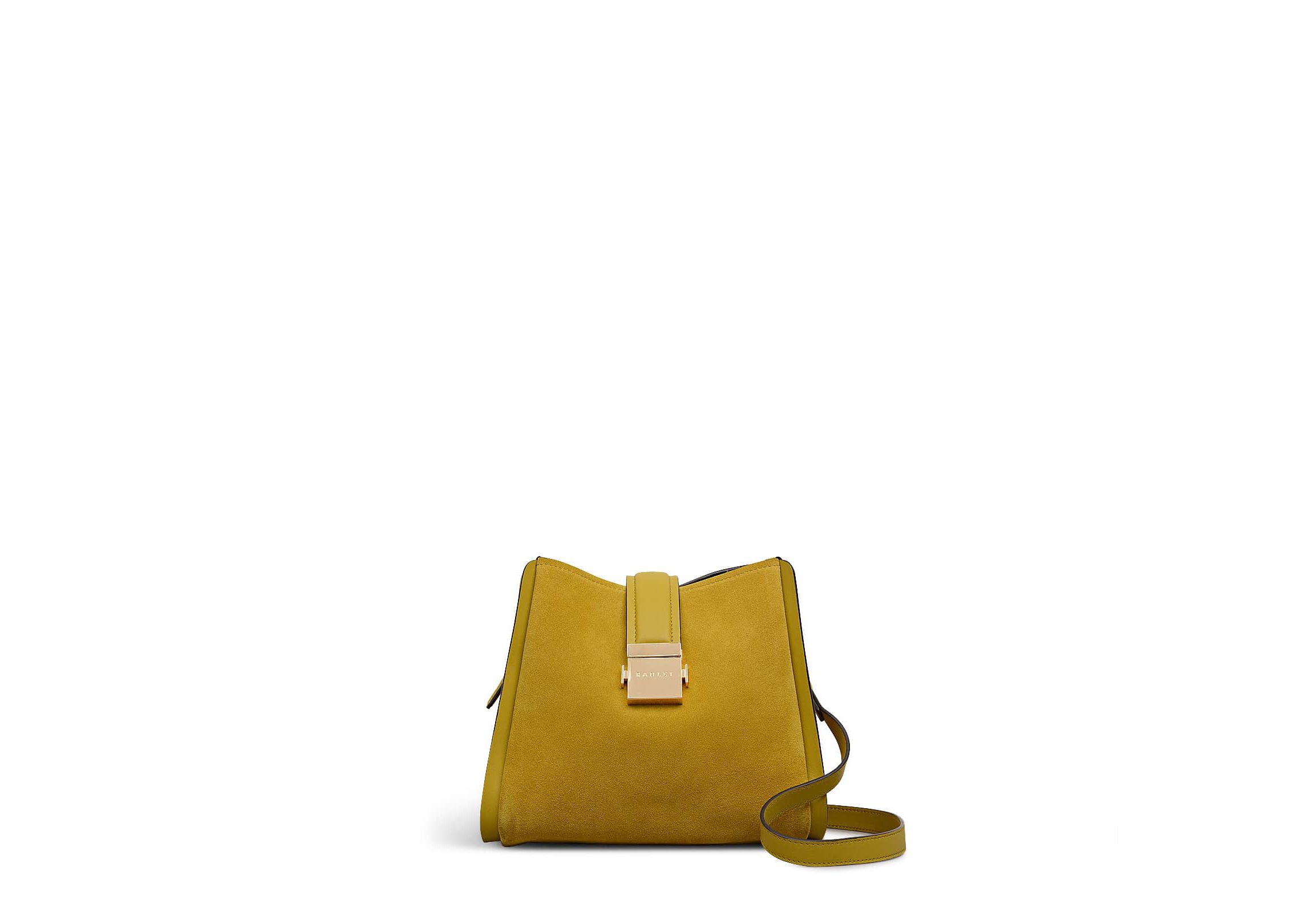 Sloane Mews Suede Small Ziptop Crossbody