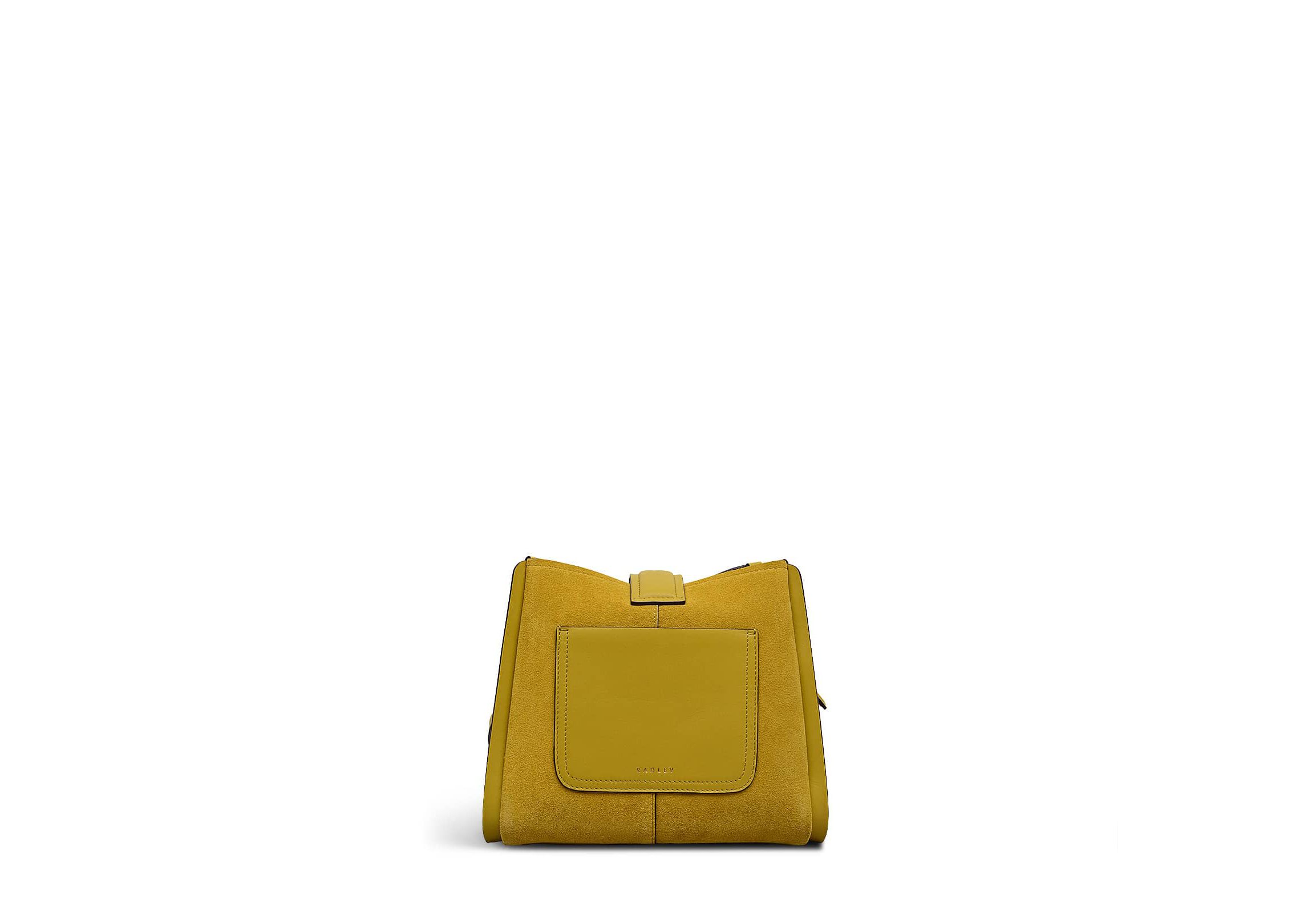 Sloane Mews Suede Small Ziptop Crossbody