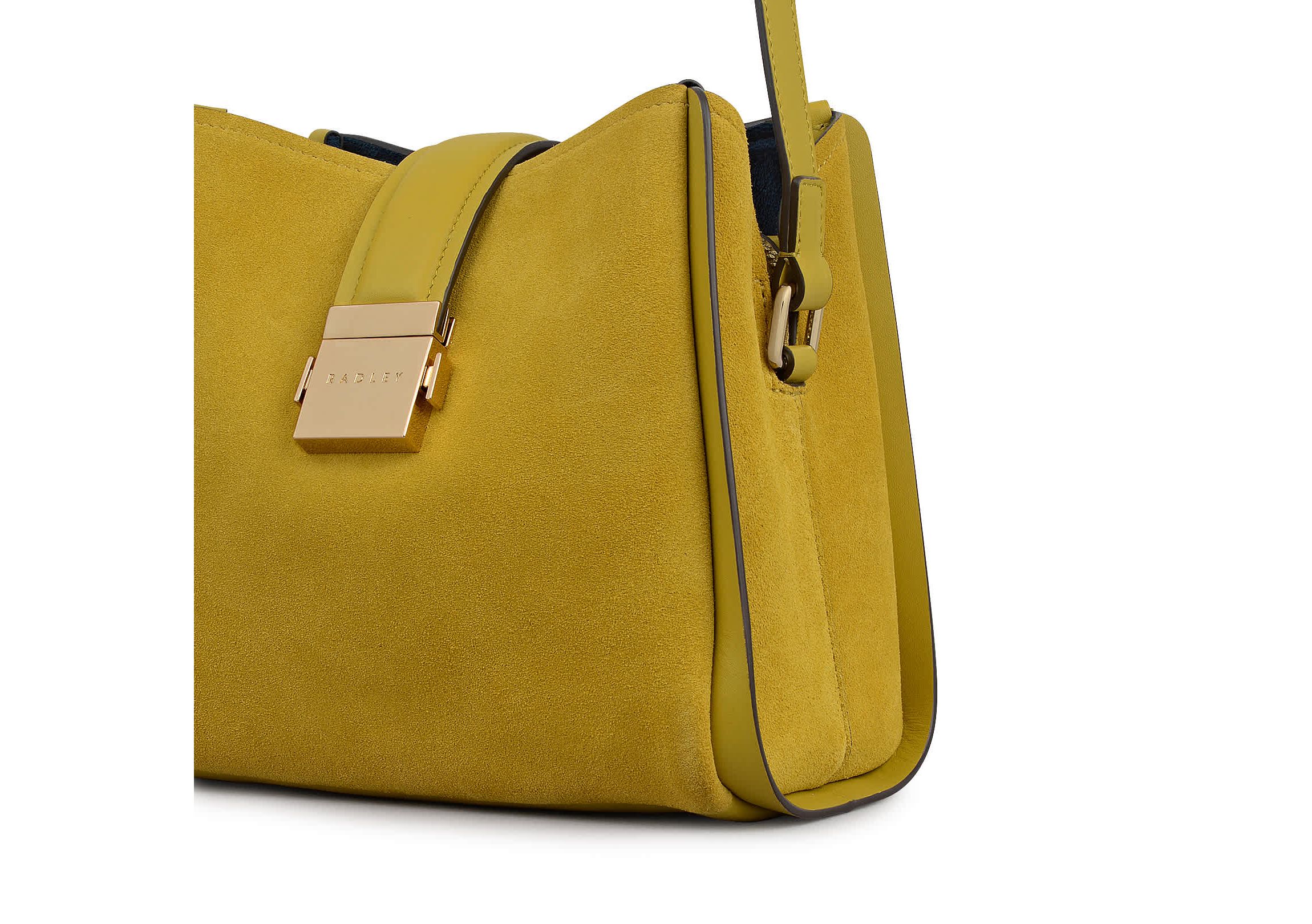 Sloane Mews Suede Small Ziptop Crossbody