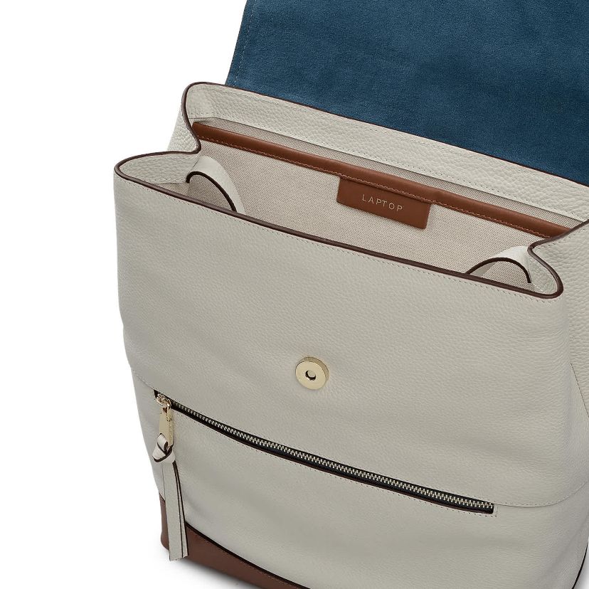 Albion Street Colourblock Large Ziptop Backpack