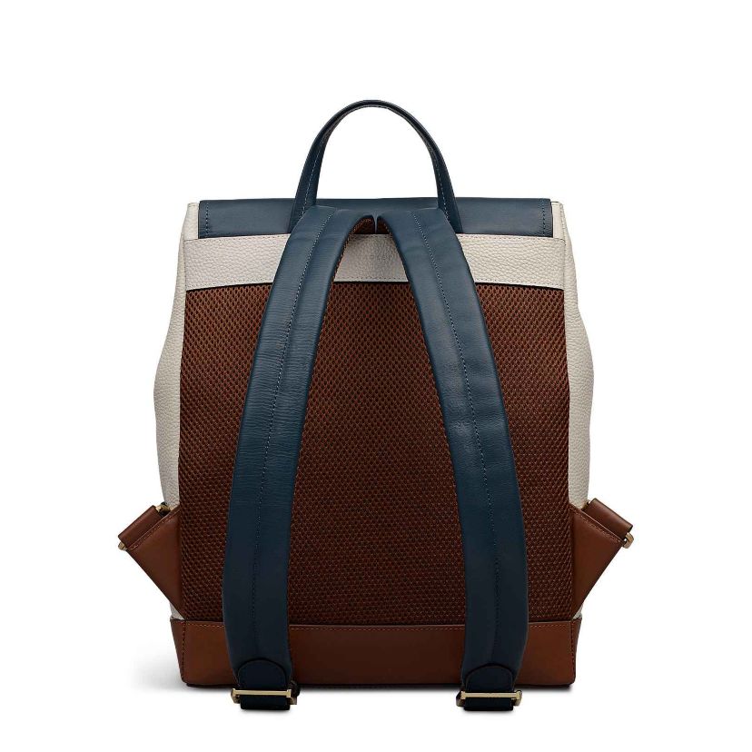 Albion Street Colourblock Large Ziptop Backpack
