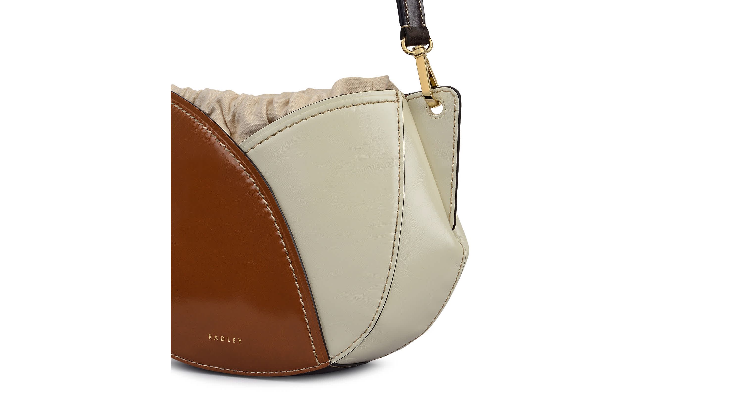 Tulip Street Colourblock Small Drawstring Cross Body