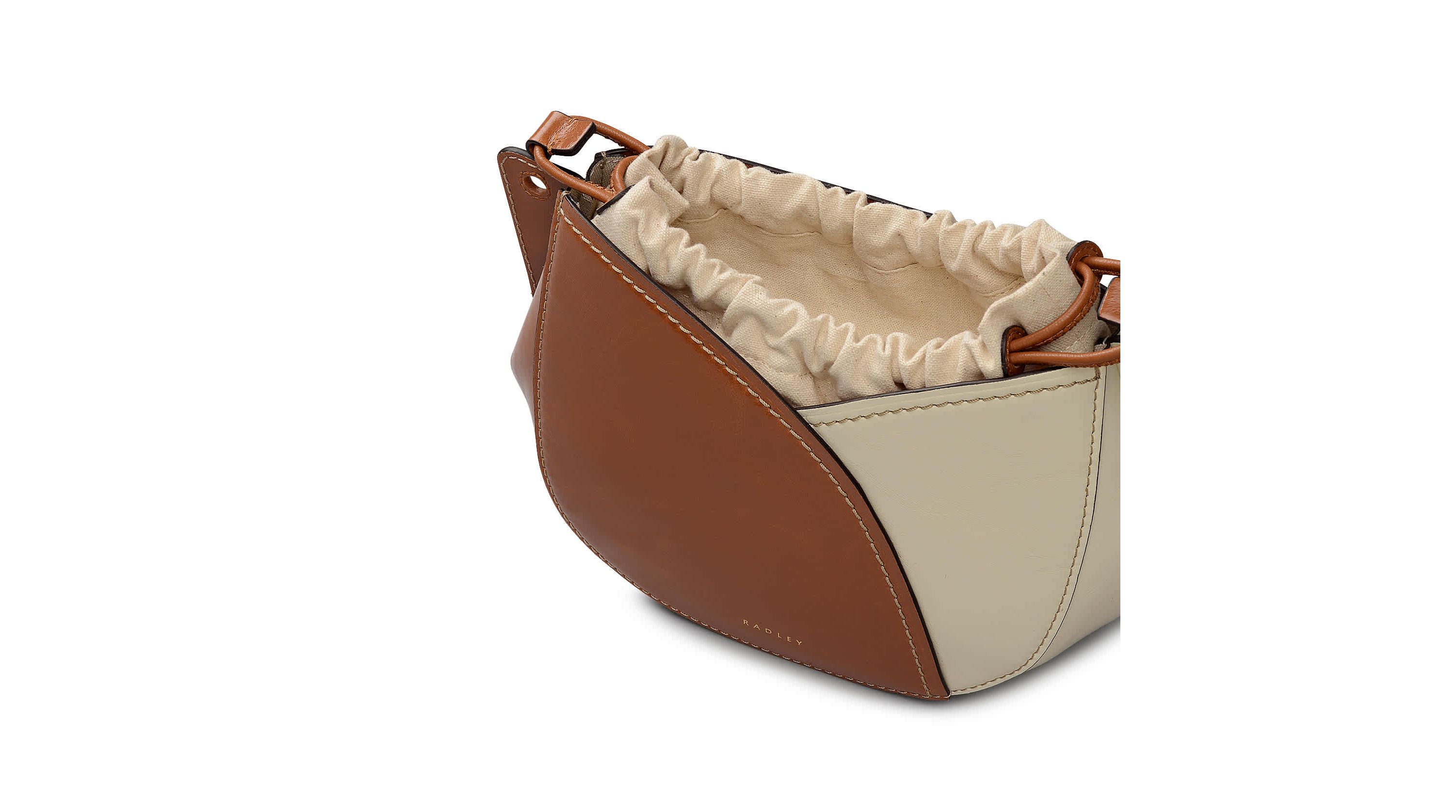 Tulip Street Colourblock Small Drawstring Cross Body