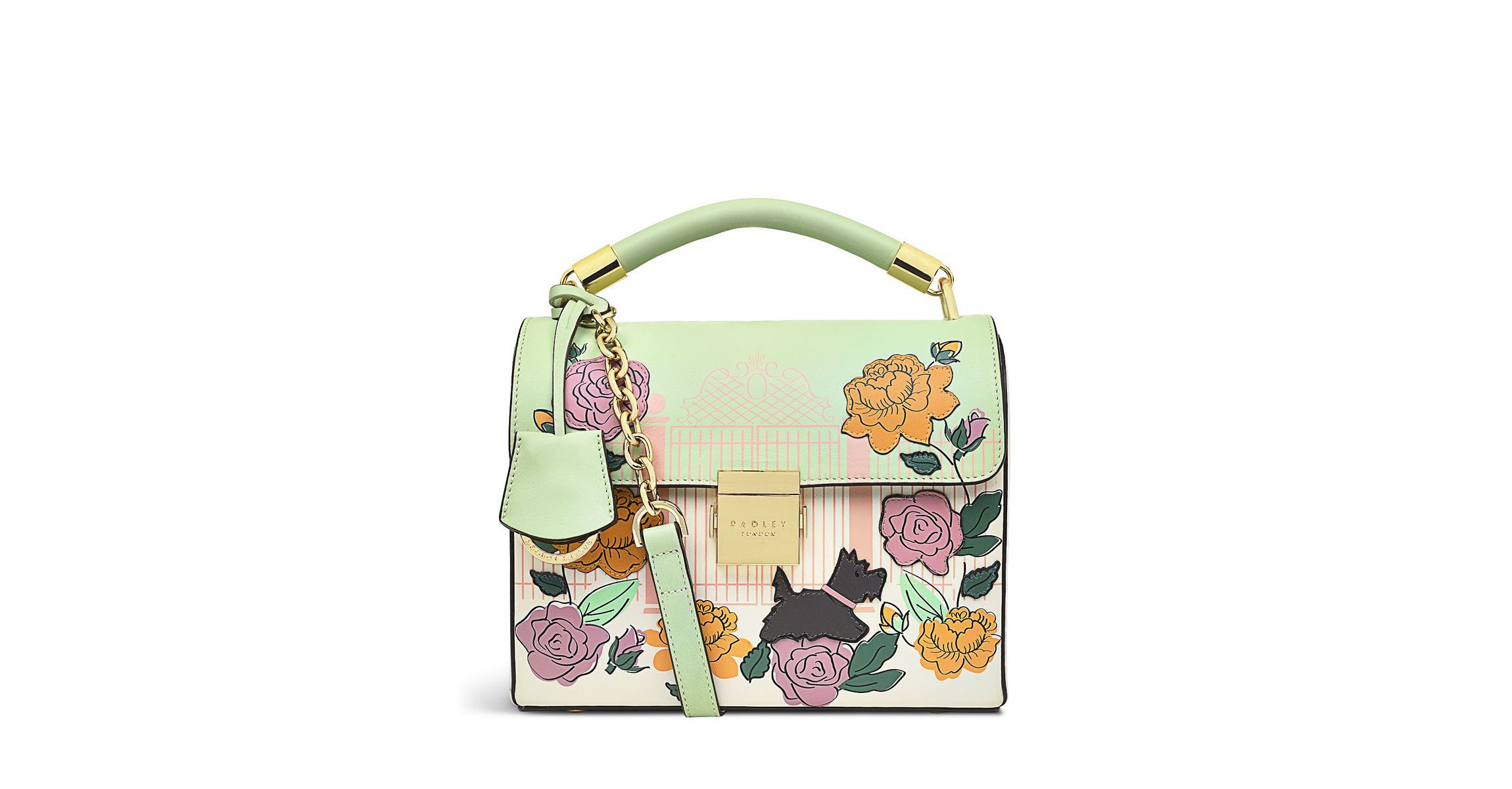 Rosebay Avenue - Small Flapover Satchel