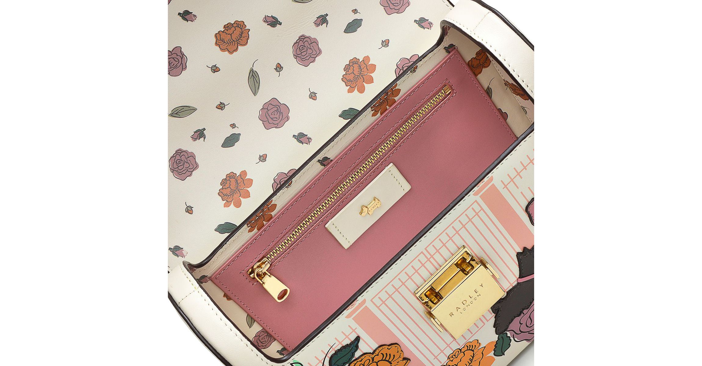 Rosebay Avenue - Small Flapover Satchel