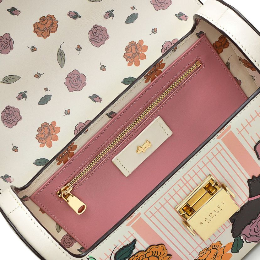 Rosebay Avenue - Small Flapover Satchel