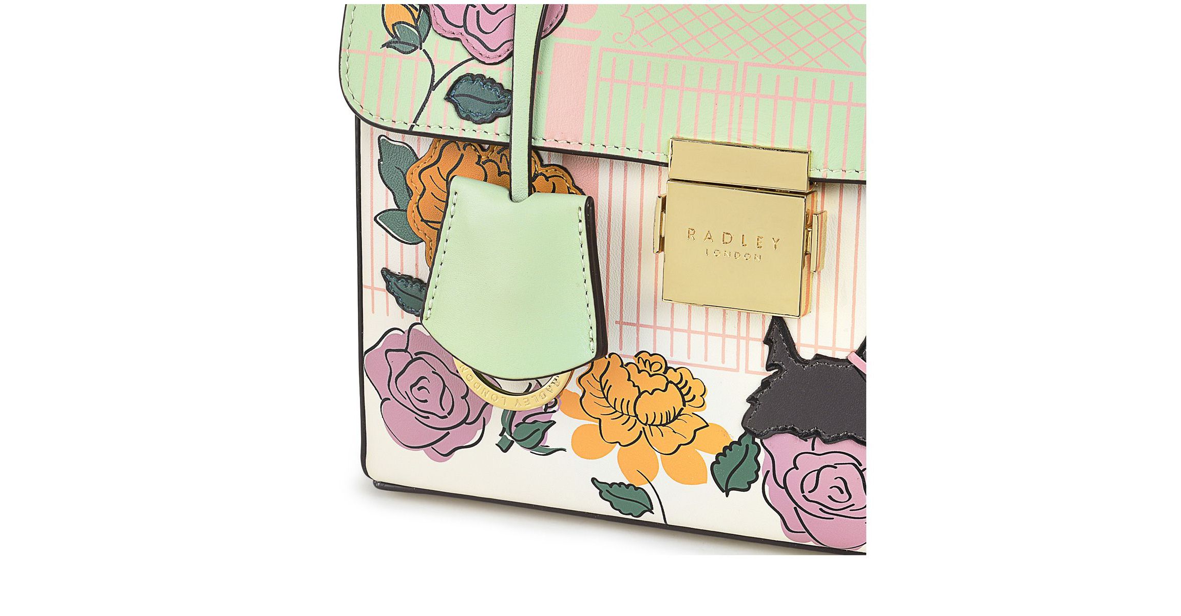 Rosebay Avenue - Small Flapover Satchel