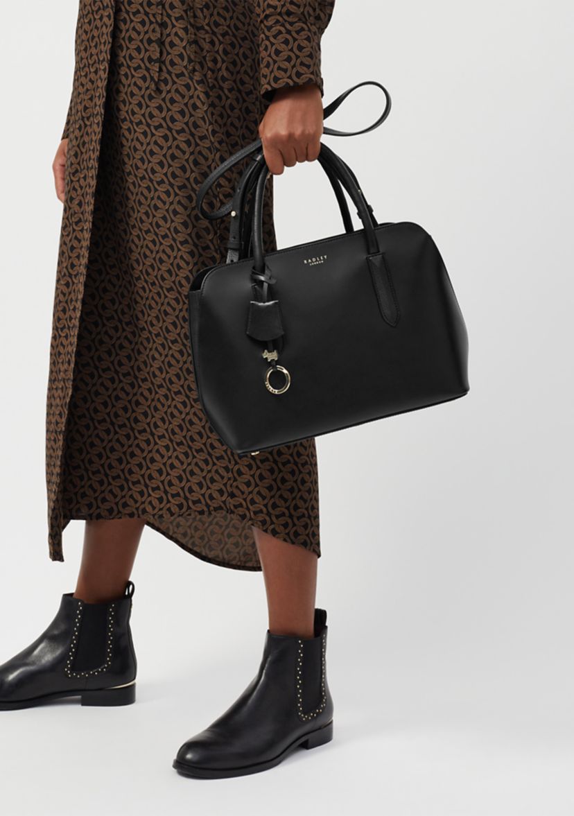 Liverpool Street 2.0 - Medium Zip Top Satchel