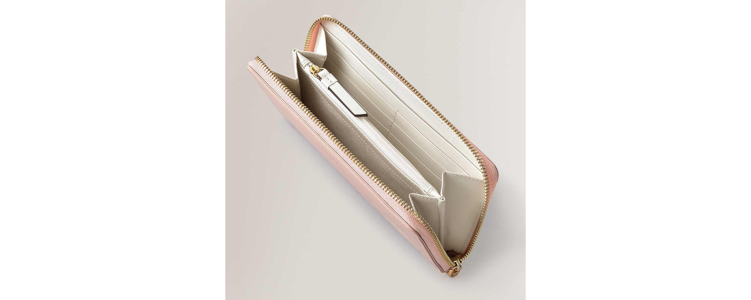 Swan - Large Zip Around Wallet