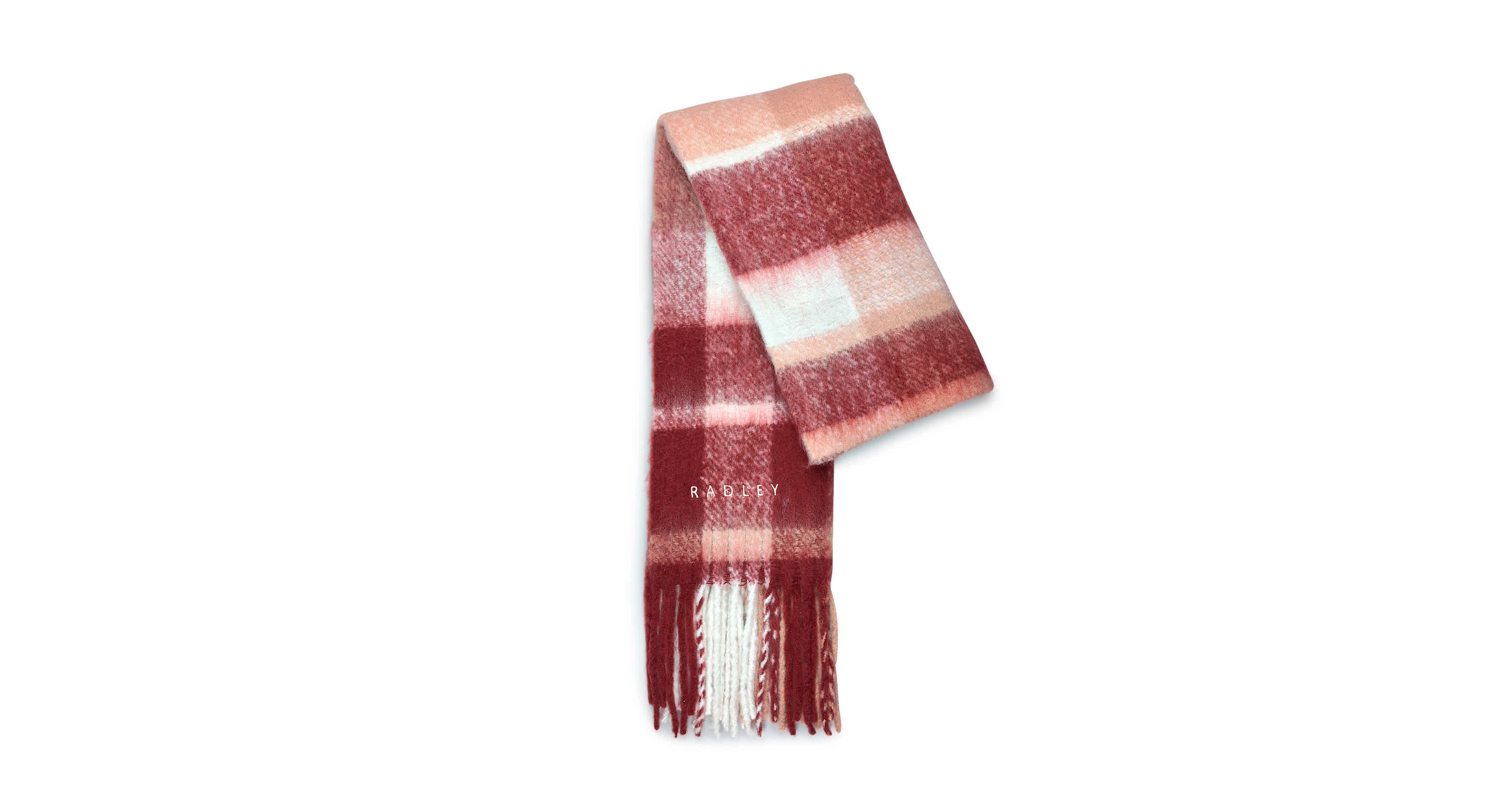 Fluffy Check - Scarf
