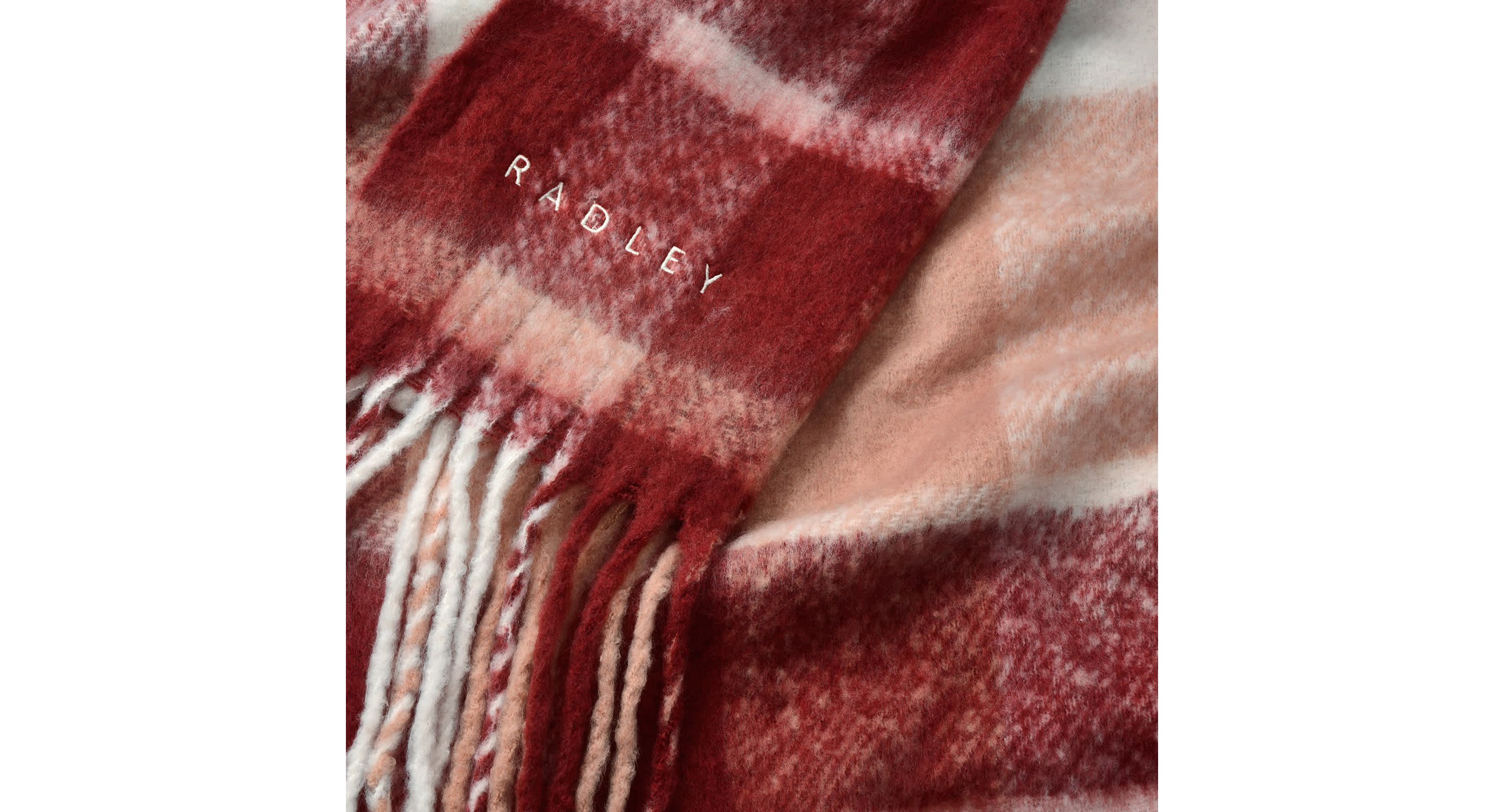 Fluffy Check - Scarf