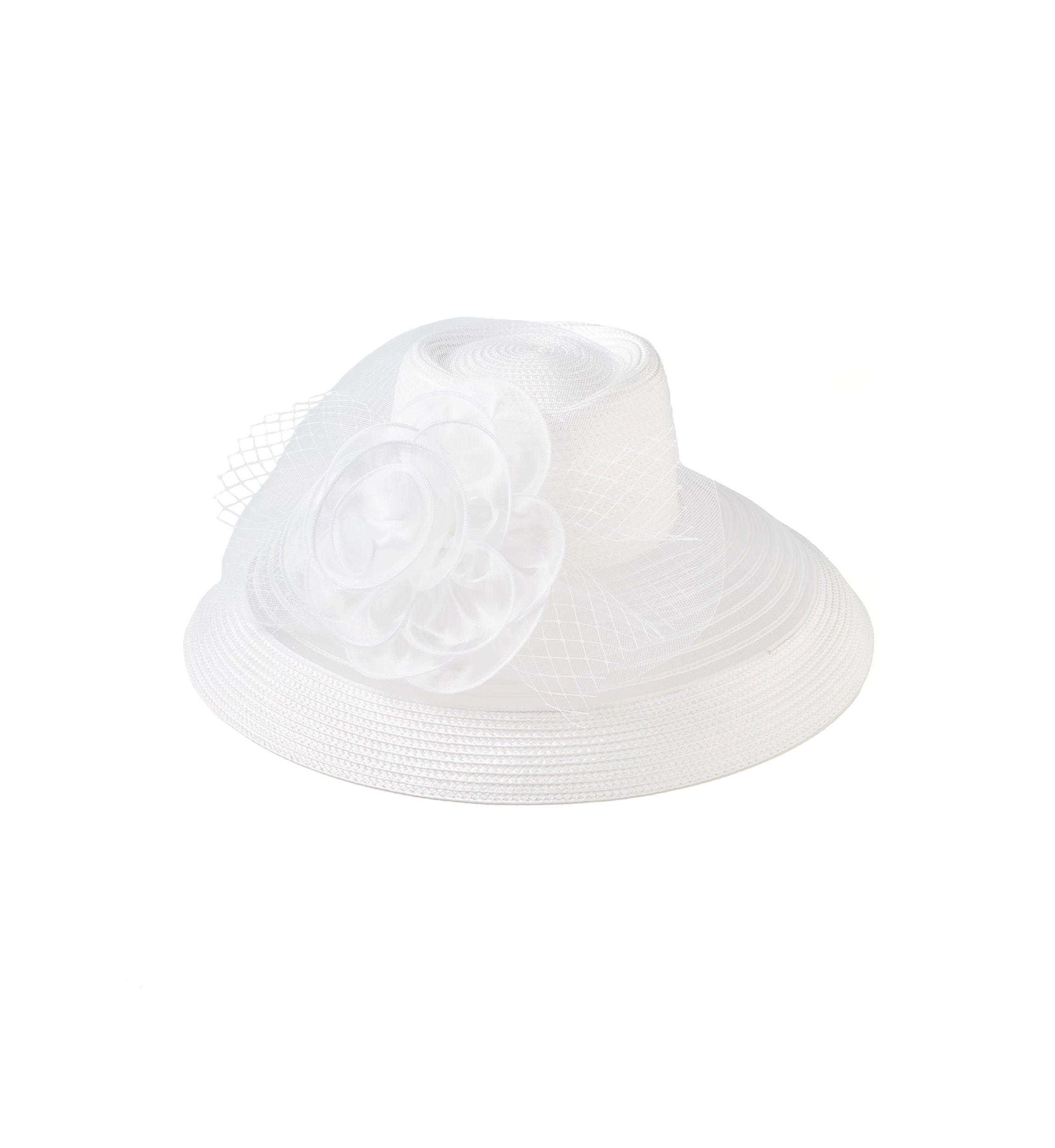 Sheer Brim Large Romantic Profile Hat