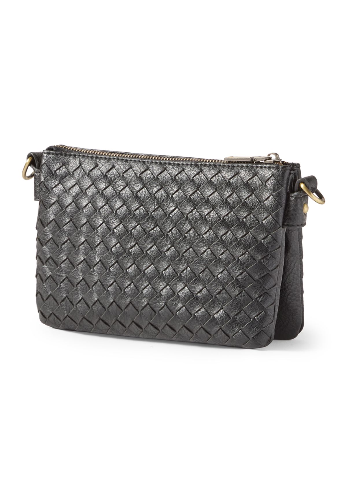 Woven Wristlet Crossbody 