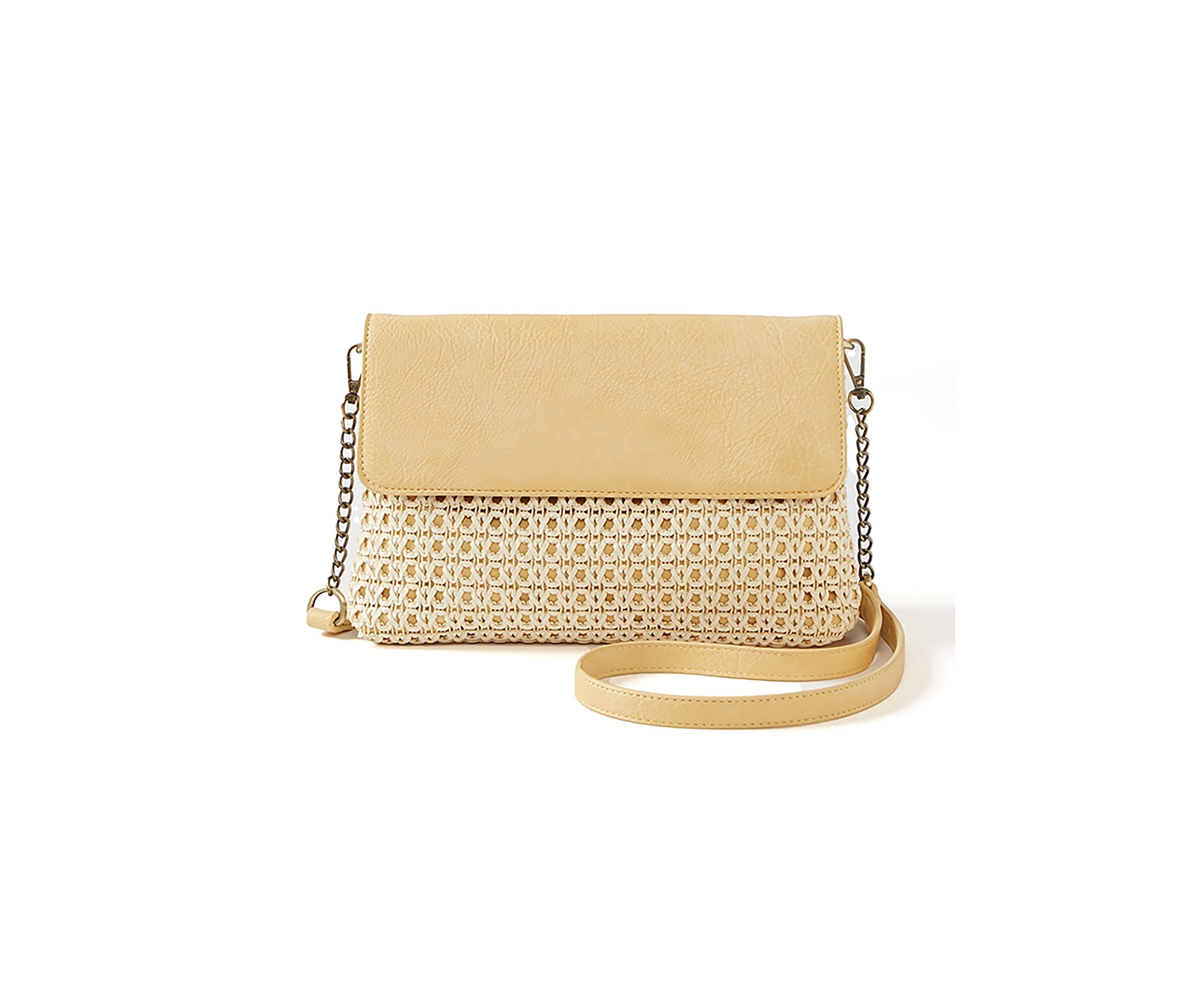 Rattan Clutch Crossbody