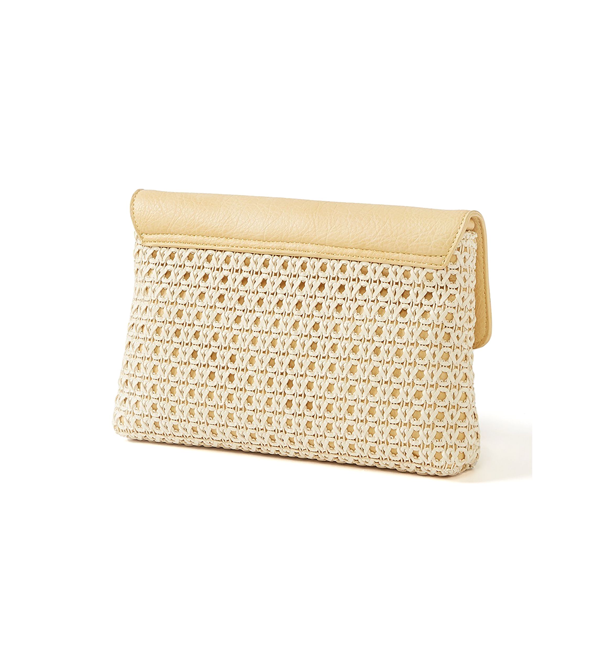 Rattan Clutch Crossbody
