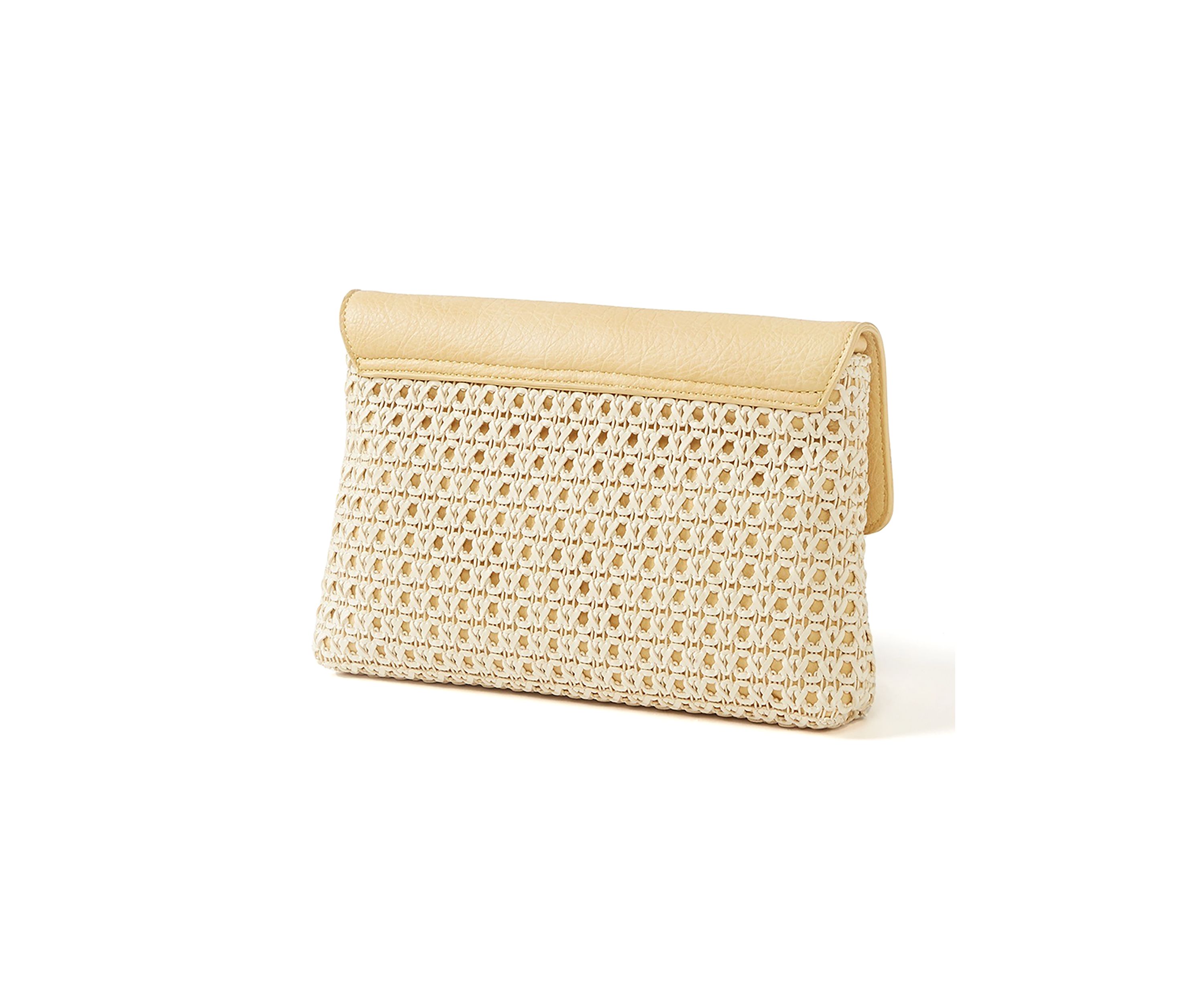 Rattan Clutch Crossbody