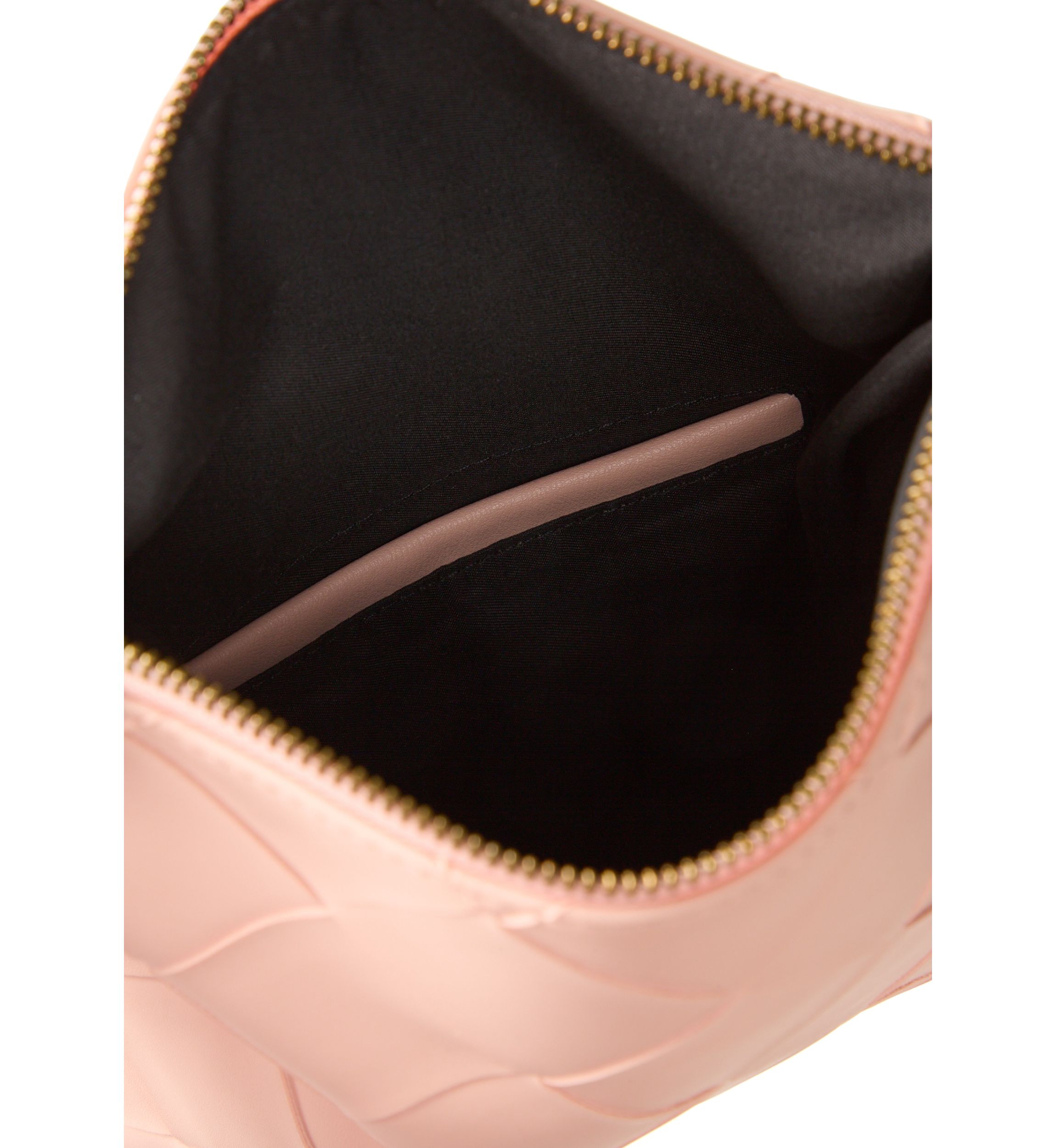Faux Woven Clutch Crossbody Bag