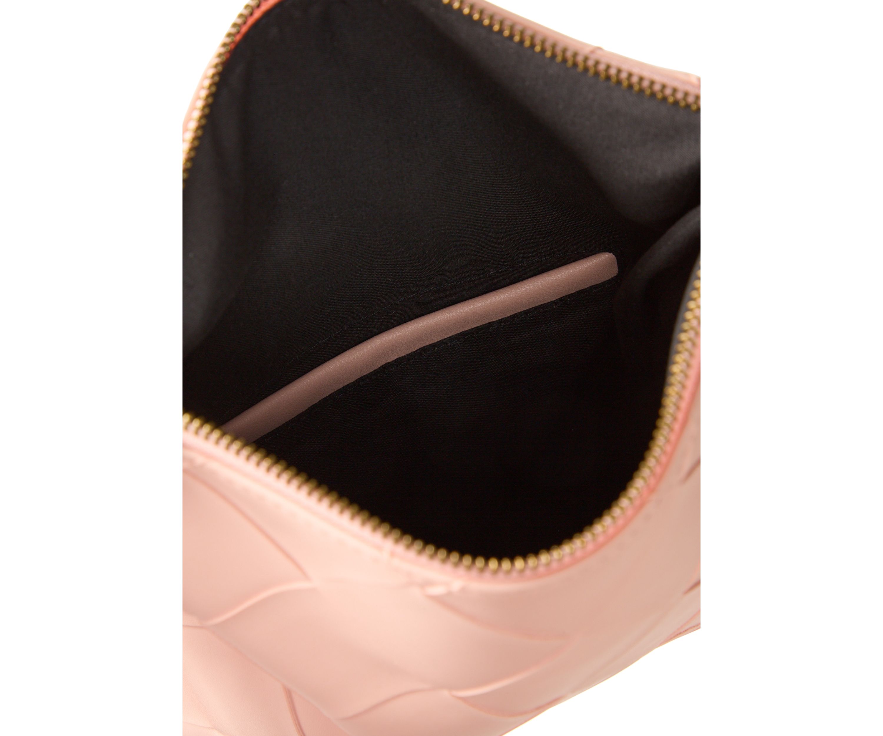 Faux Woven Clutch Crossbody Bag