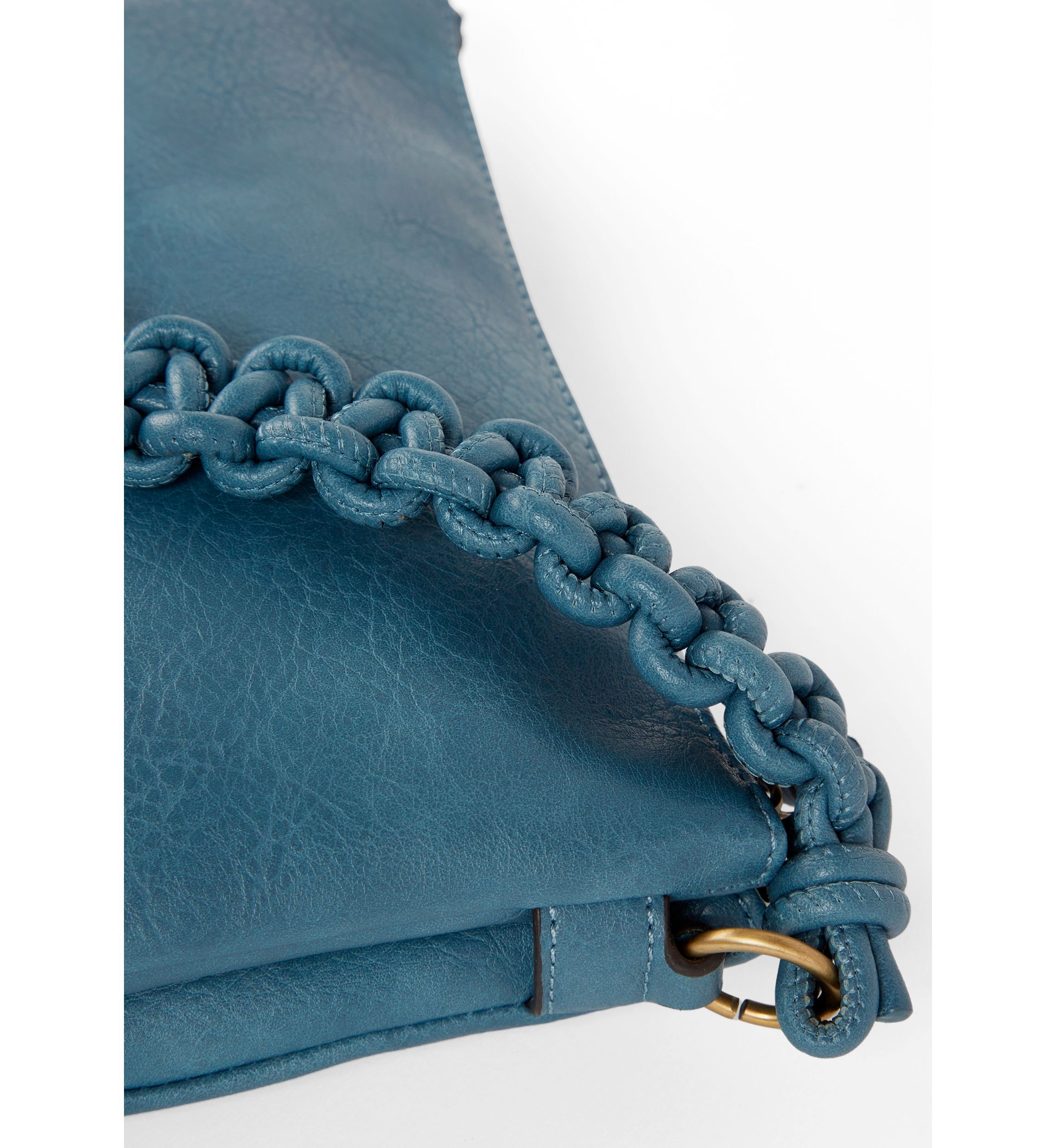 Crossbody Bag with Braided Shoulder Strap