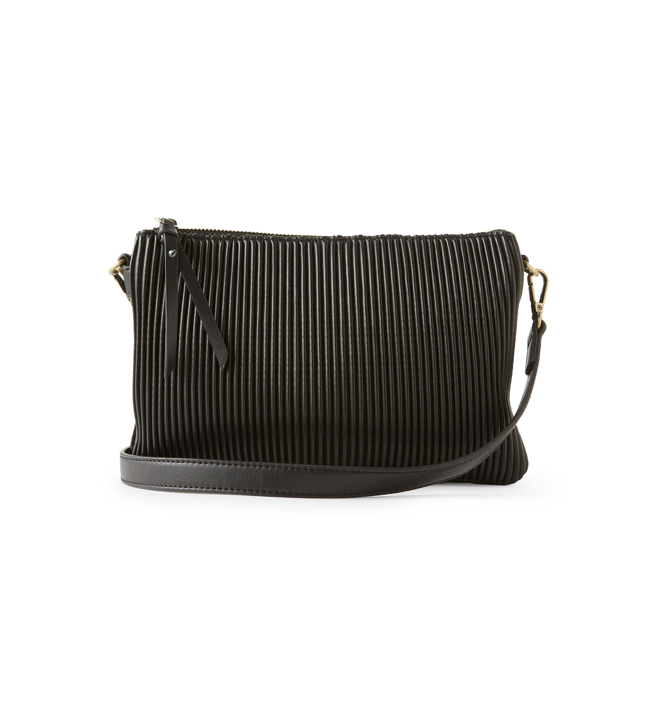 Ribbed Crossbody Bag