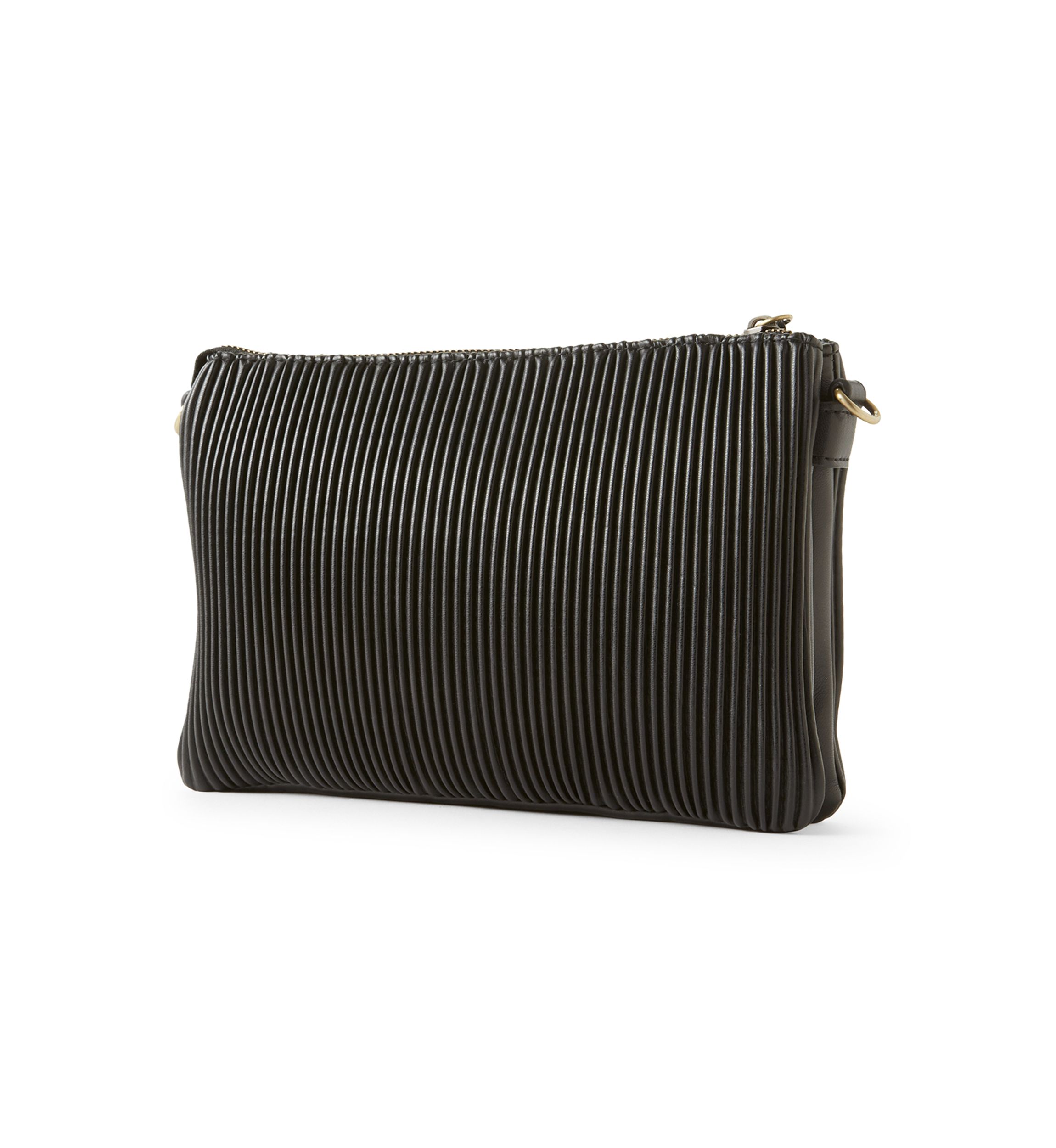 Ribbed Crossbody Bag