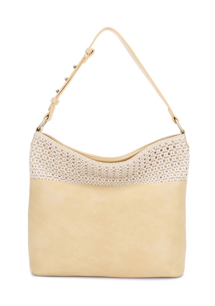 Rattan Hobo Bag